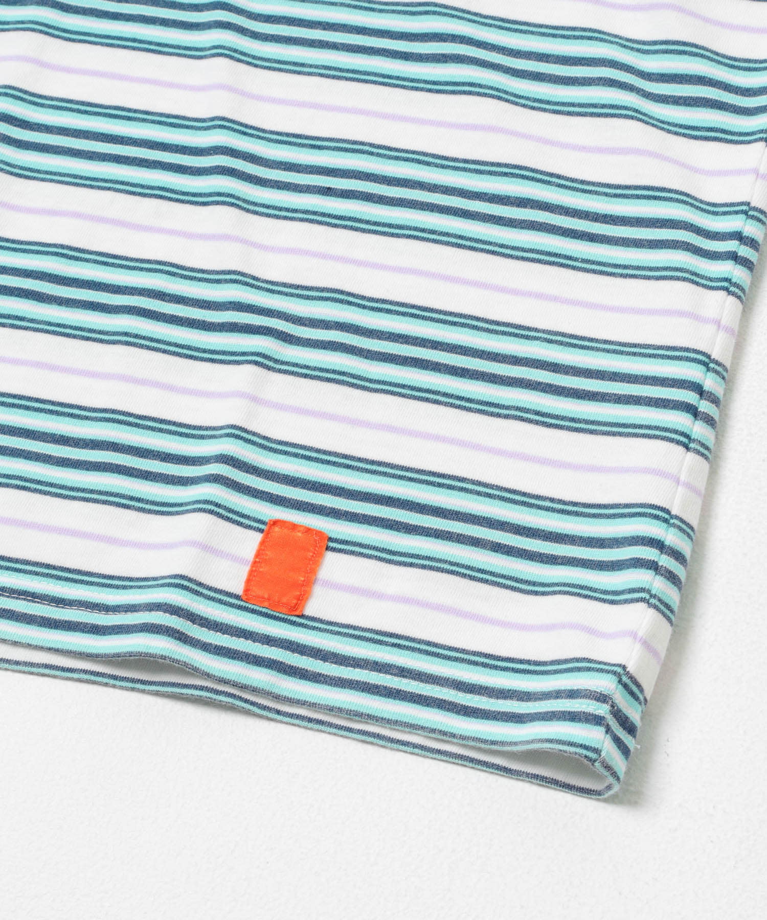 TONY　HANGTEN BORDER TEE WHT L