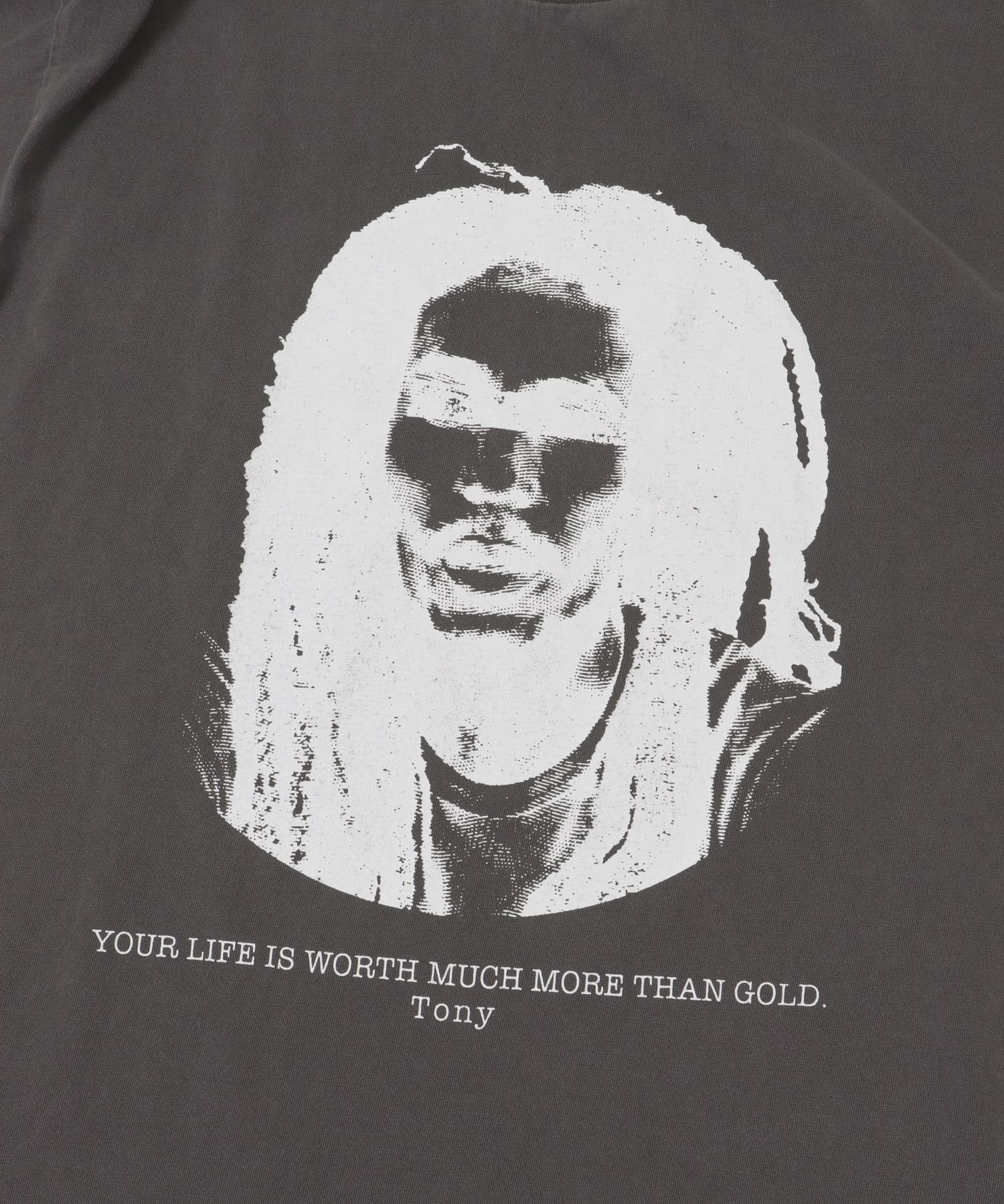 TONY　Jah”渾身”Tee BLK L