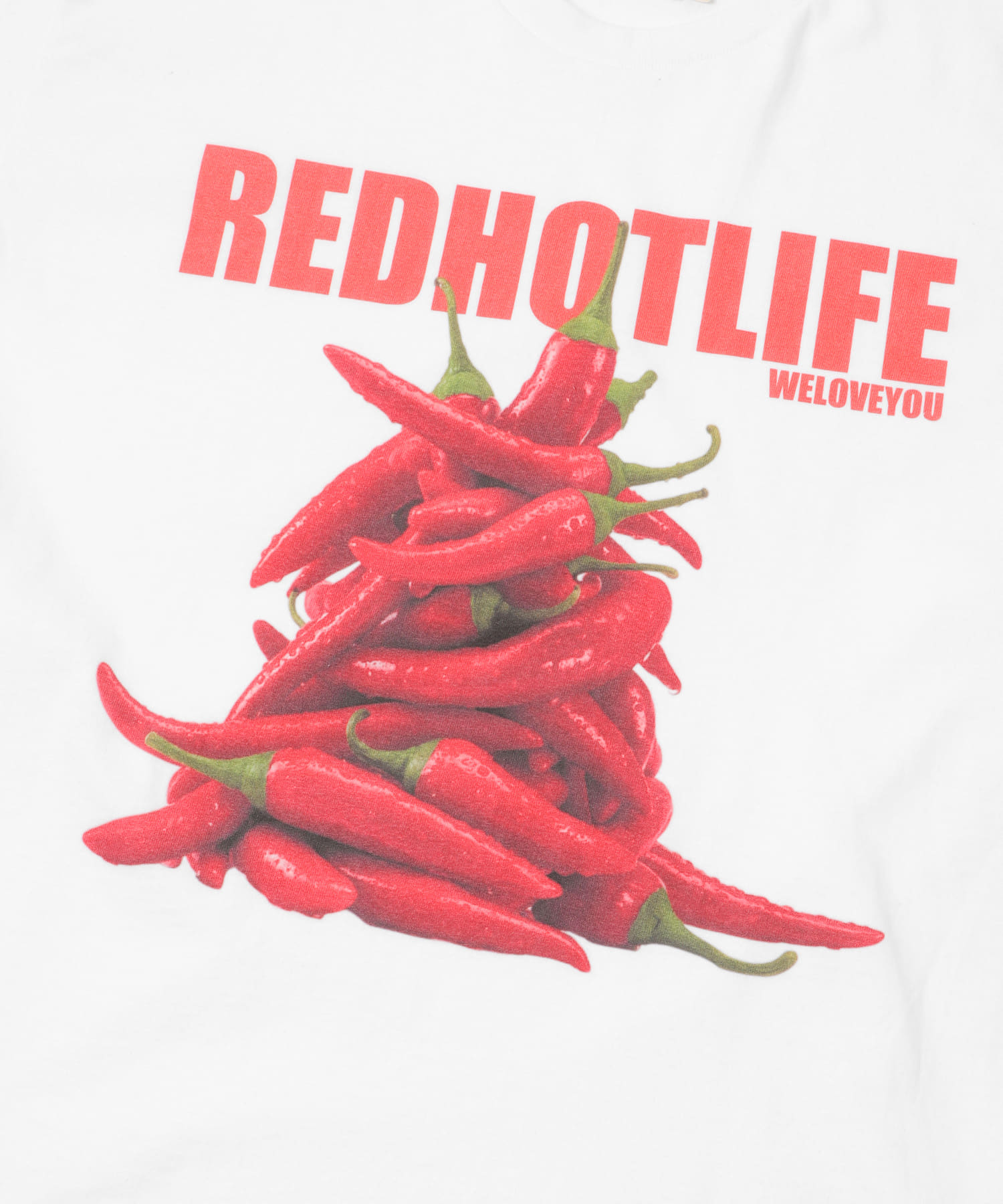 TONY　Red Hot Life Tee WHT L