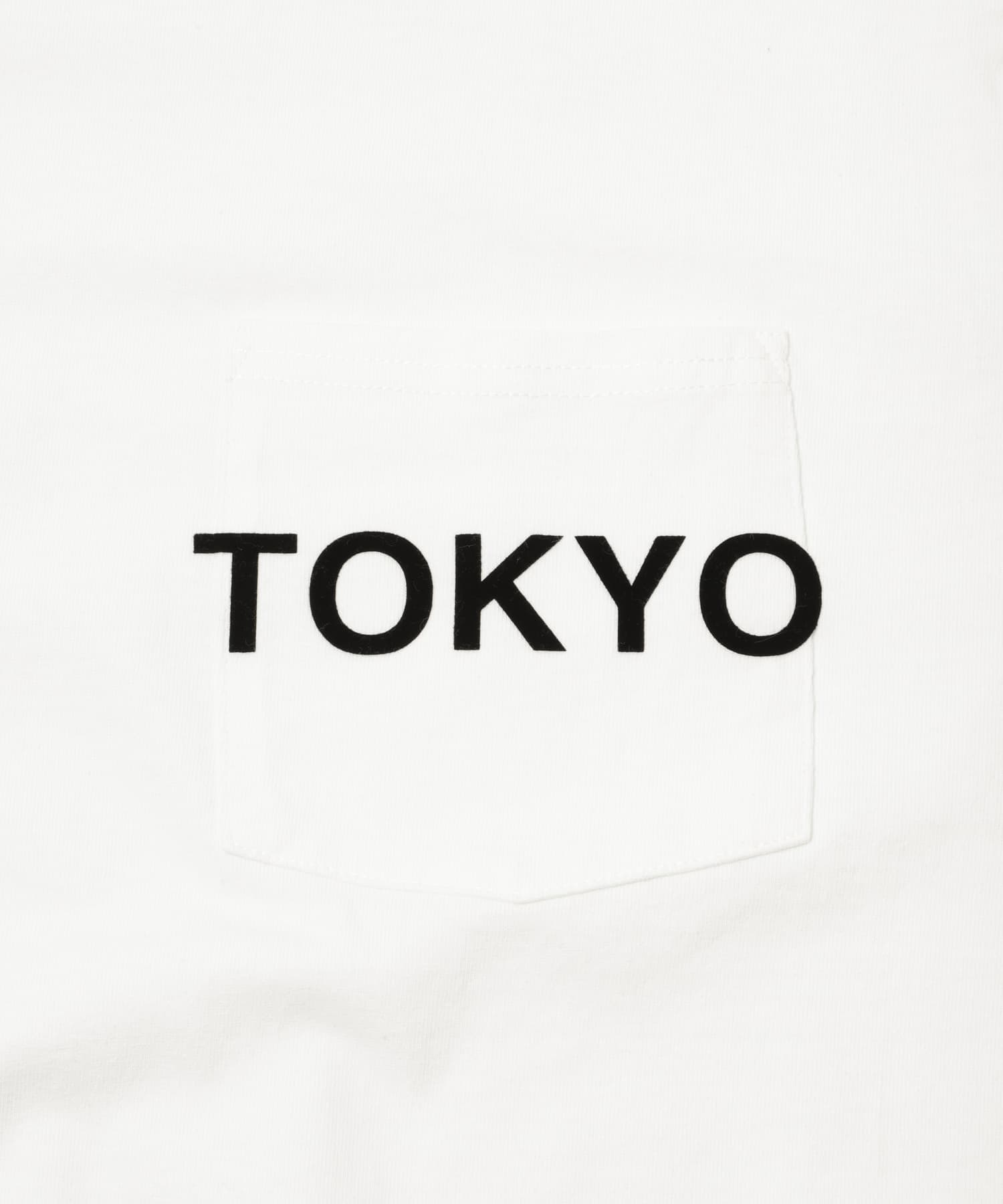 TONY　TOKYO POCKET TEE WHT L