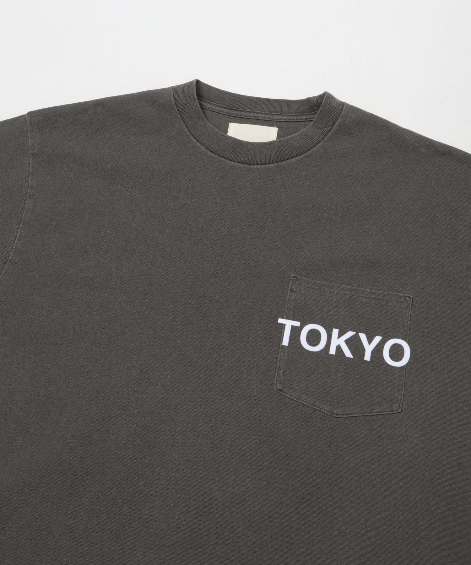 TONY　TOKYO POCKET TEE BLK L
