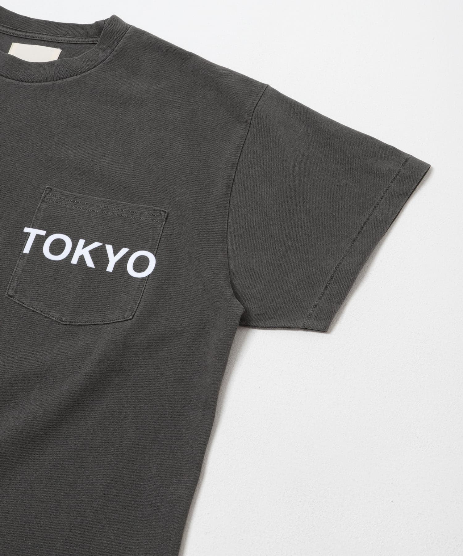 TONY　TOKYO POCKET TEE BLK L