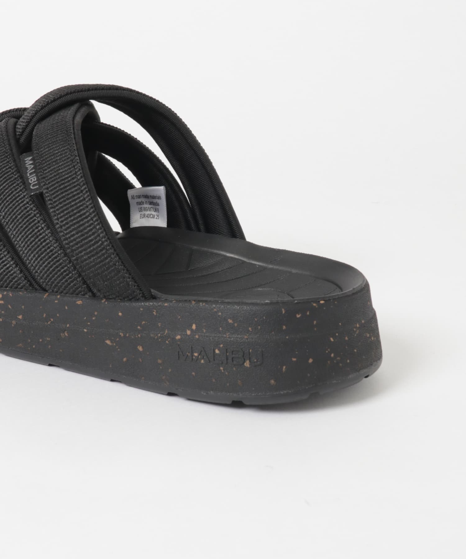 malibu sandals　ZUMA LX RECYCLED10 M BLACK 8