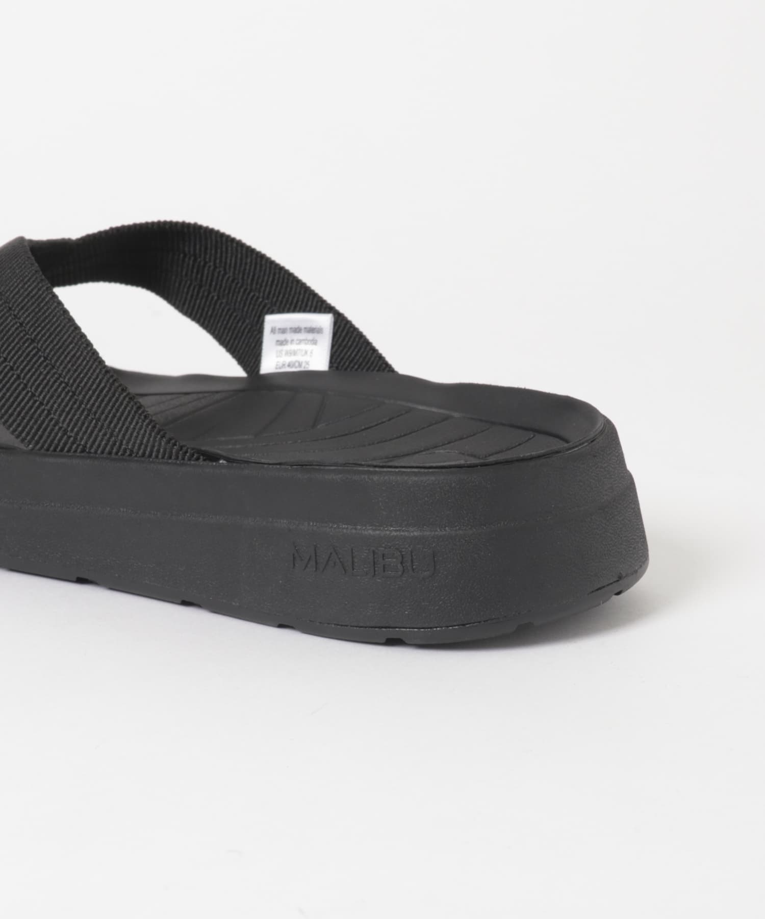 malibu sandals　SURFRIDER01 M BLACK 8