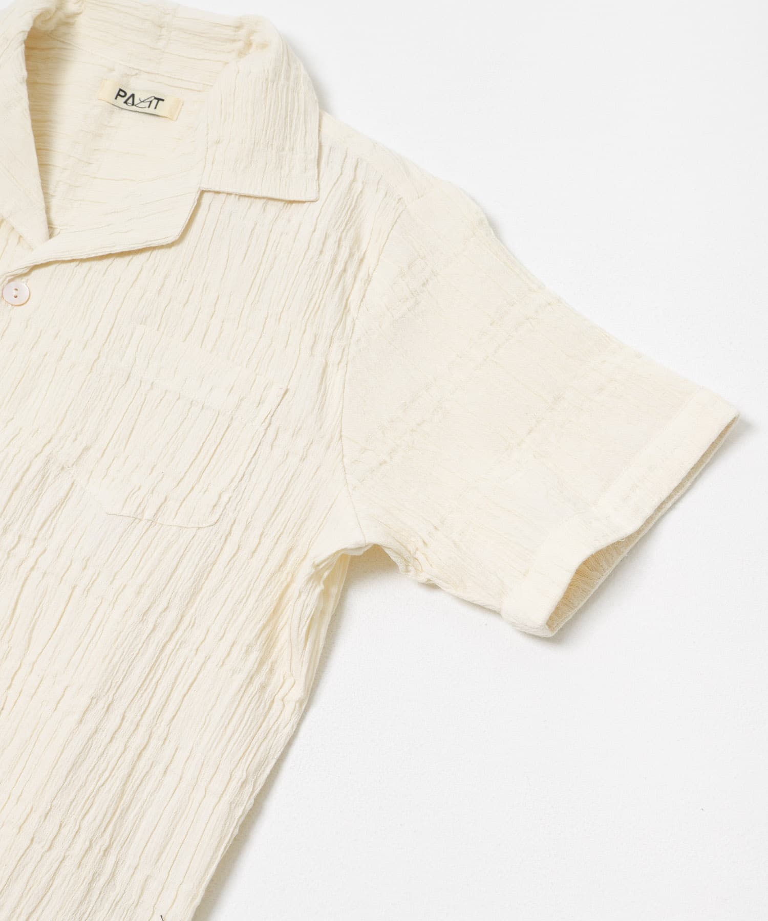 PALIT　Summer Shirt WHITE Free