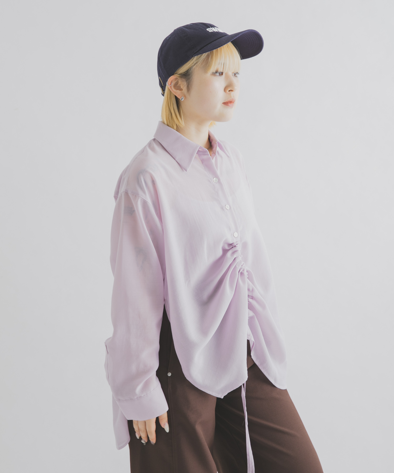 身長 : 156cm サイズ : Free