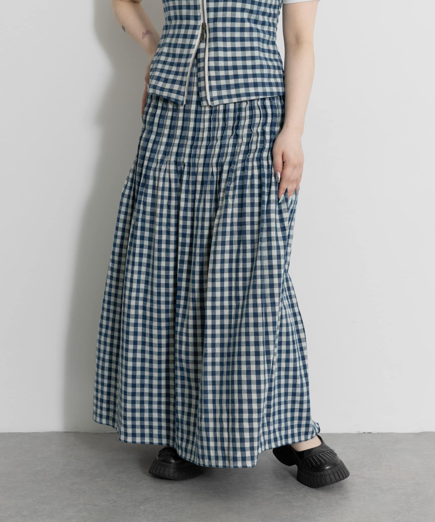 PALIT　Jane Skirt Gingham