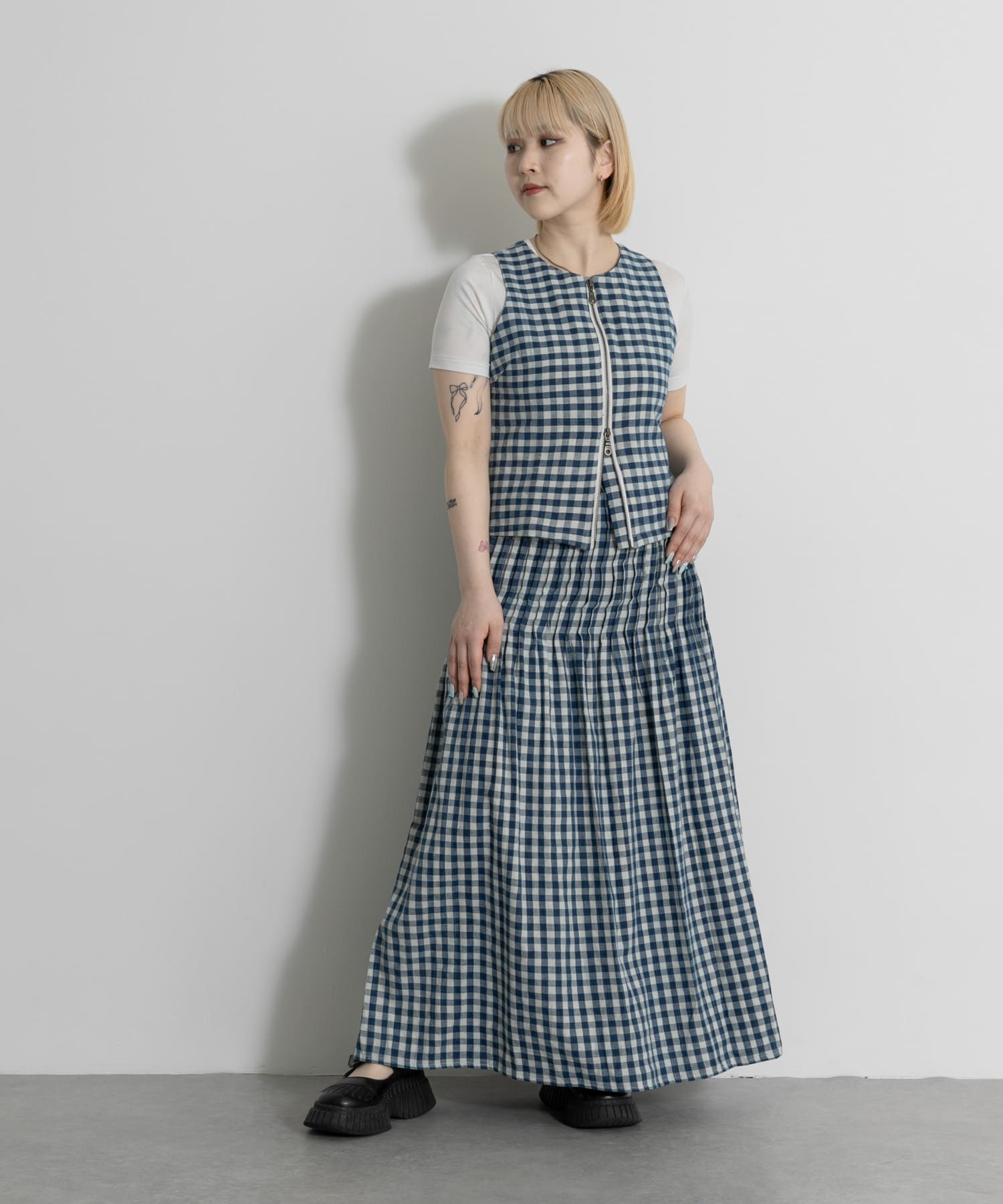 PALIT Jane Skirt Gingham(Free GINGAM): スカート｜URBAN RESEARCH