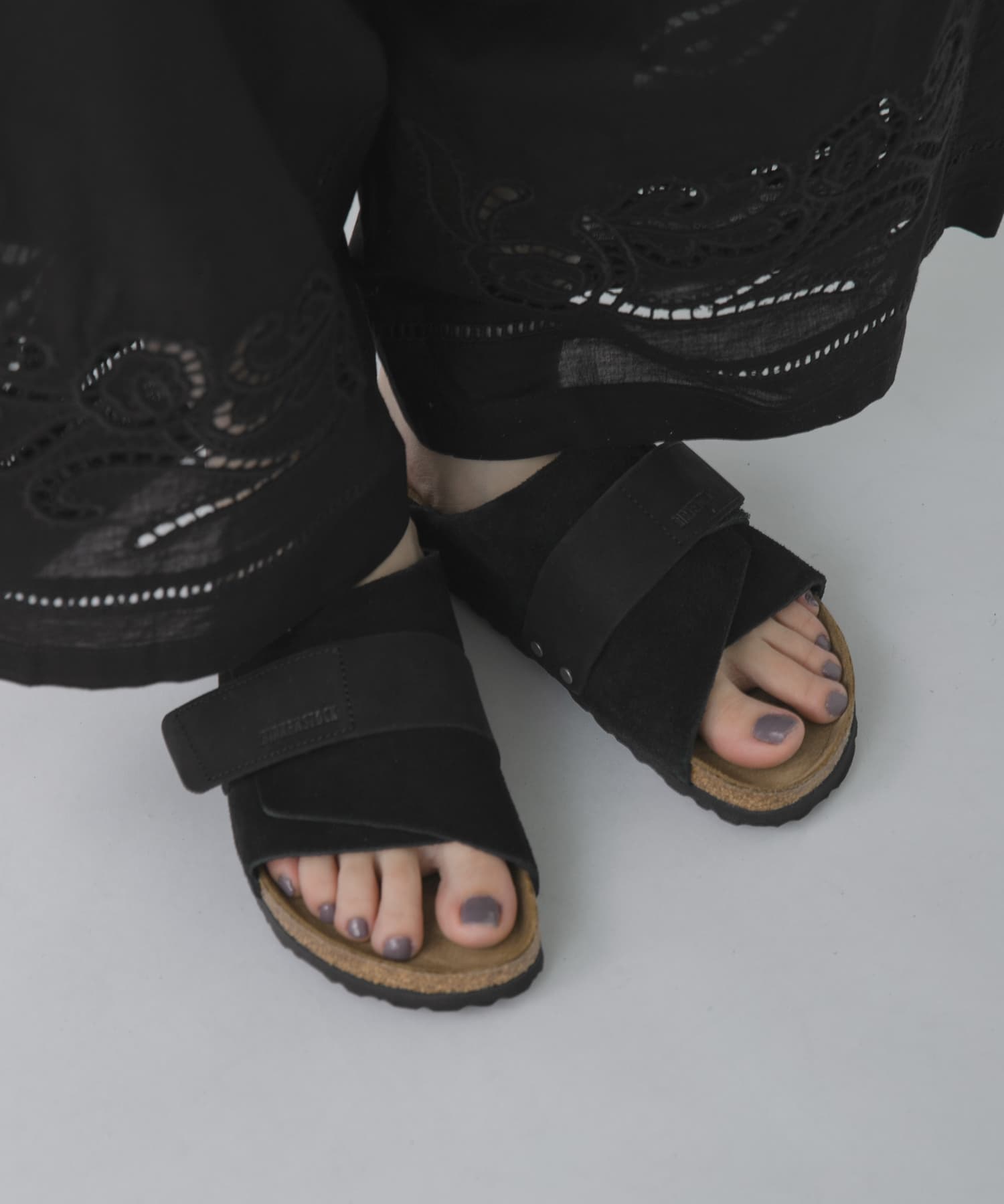 BIRKENSTOCK　KYOTO LEVE BLACK-NARROW