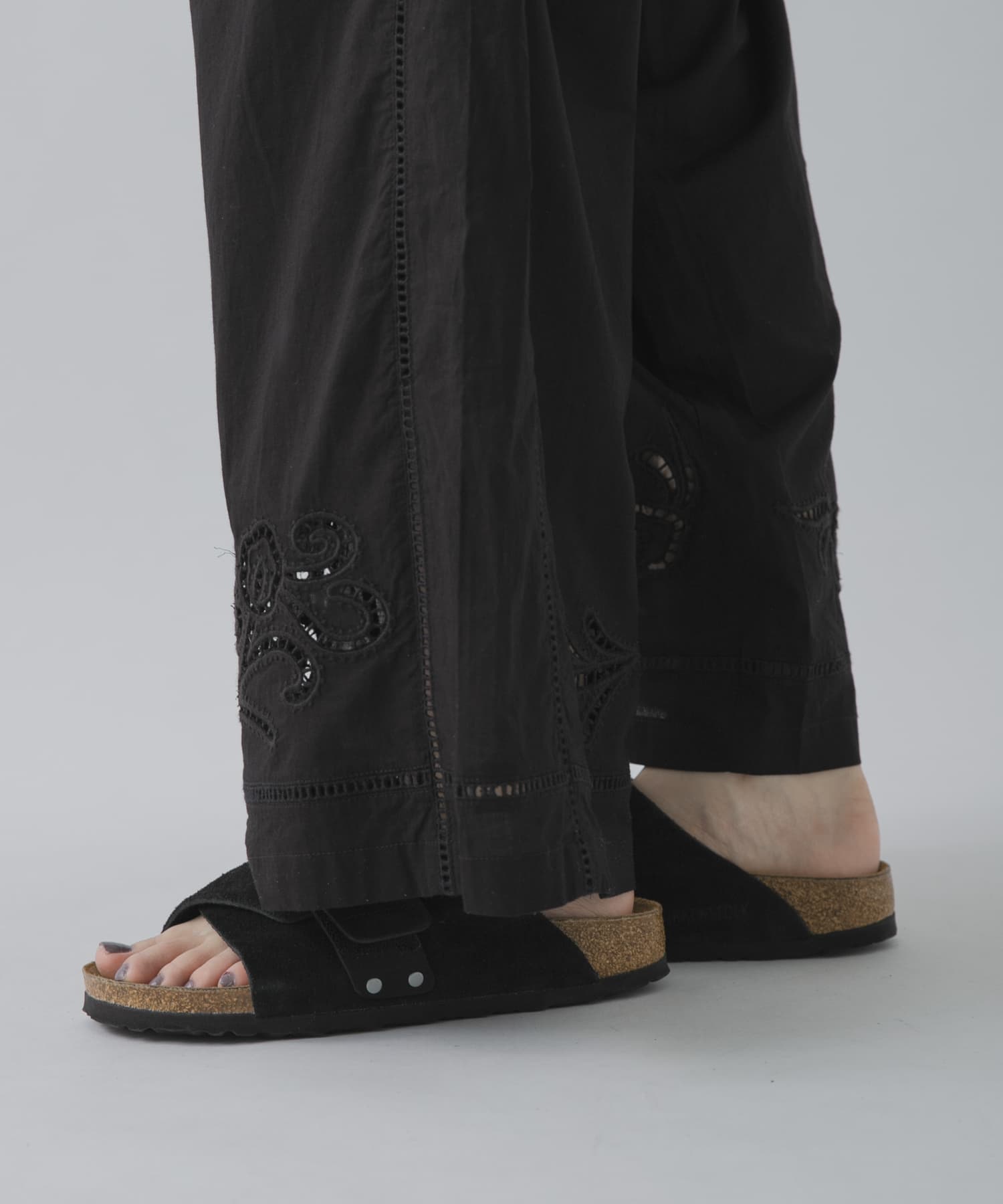 BIRKENSTOCK　KYOTO LEVE BLACK-NARROW BLACK 36