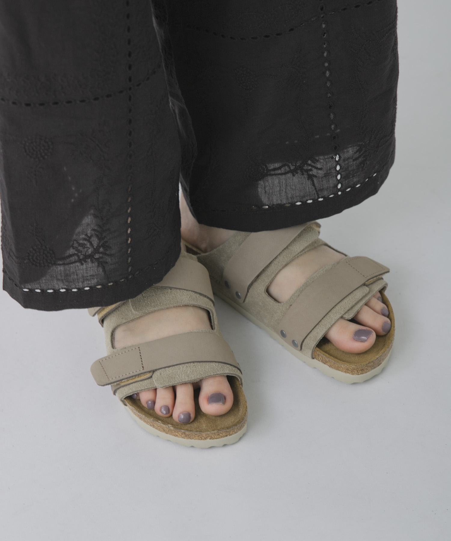 BIRKENSTOCK　UJI LEVE TAUPE-NARROW