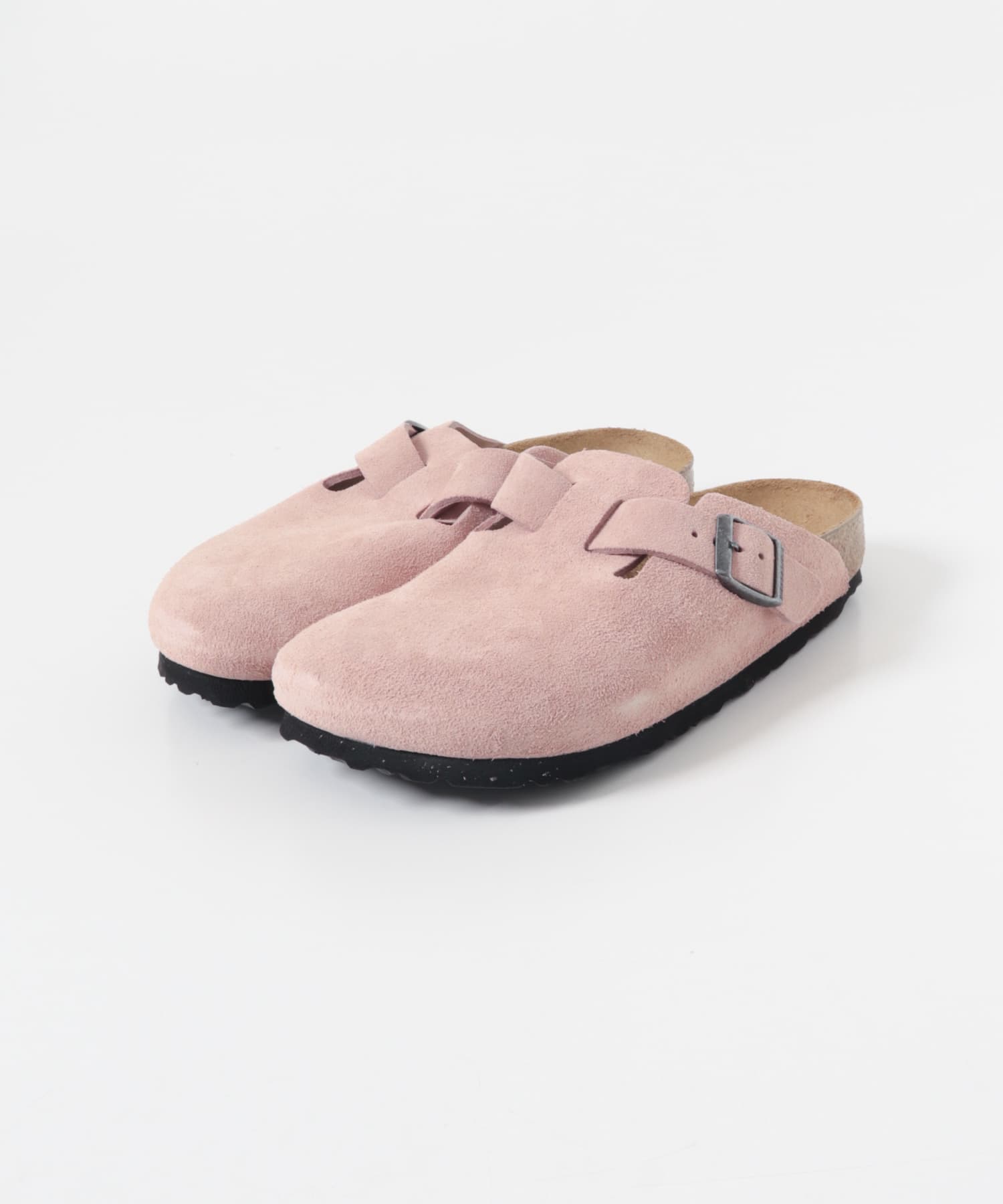 BIRKENSTOCK　BOSTON LEVE PINK CLAY (NARROW)