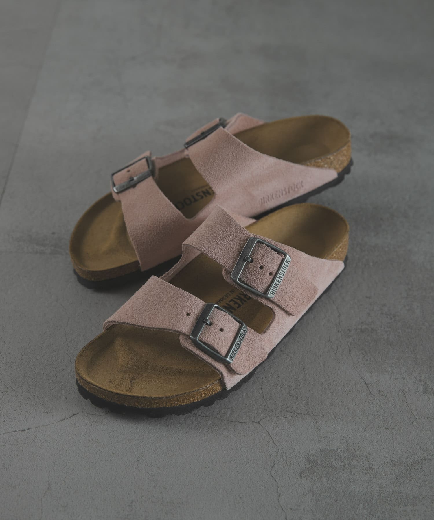BIRKENSTOCK　ARIZONA LEVE PINK CLAY (NARROW)