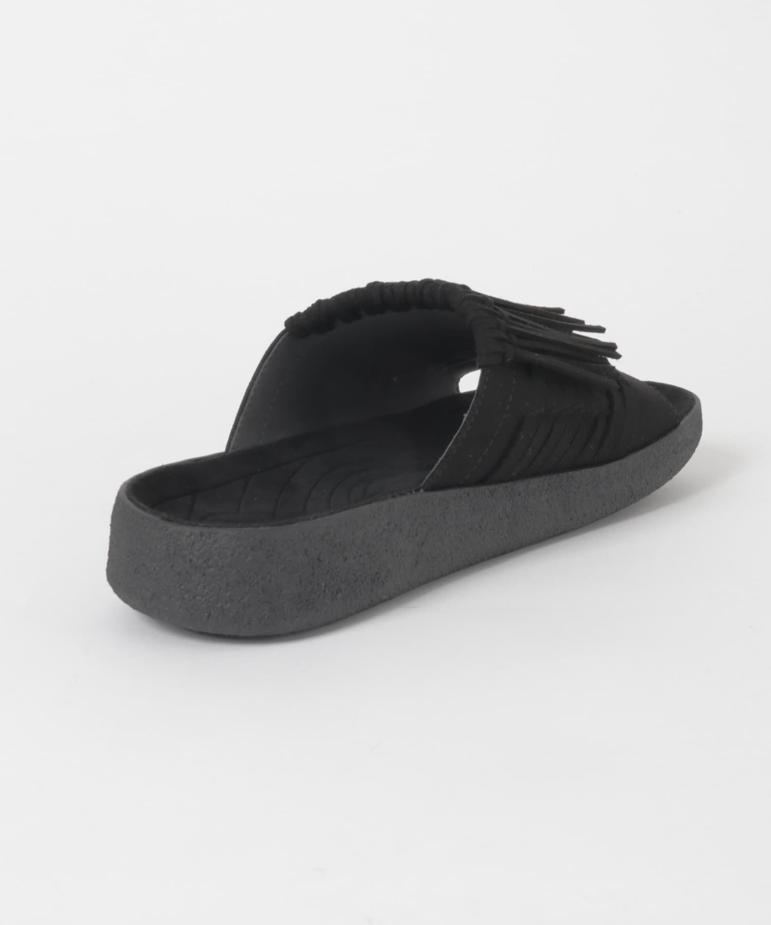 malibu sandals　THUNDERBIRD THATCH SLIDE BLACK 5