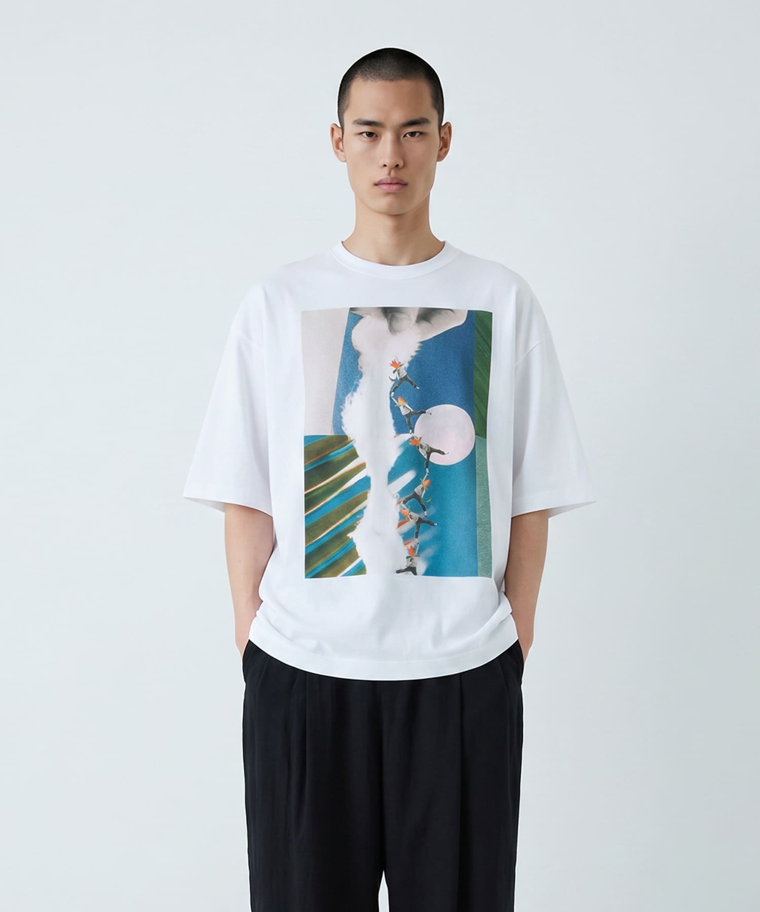 ザ グッドランド マーケット　BIG GRAPHIC TEE