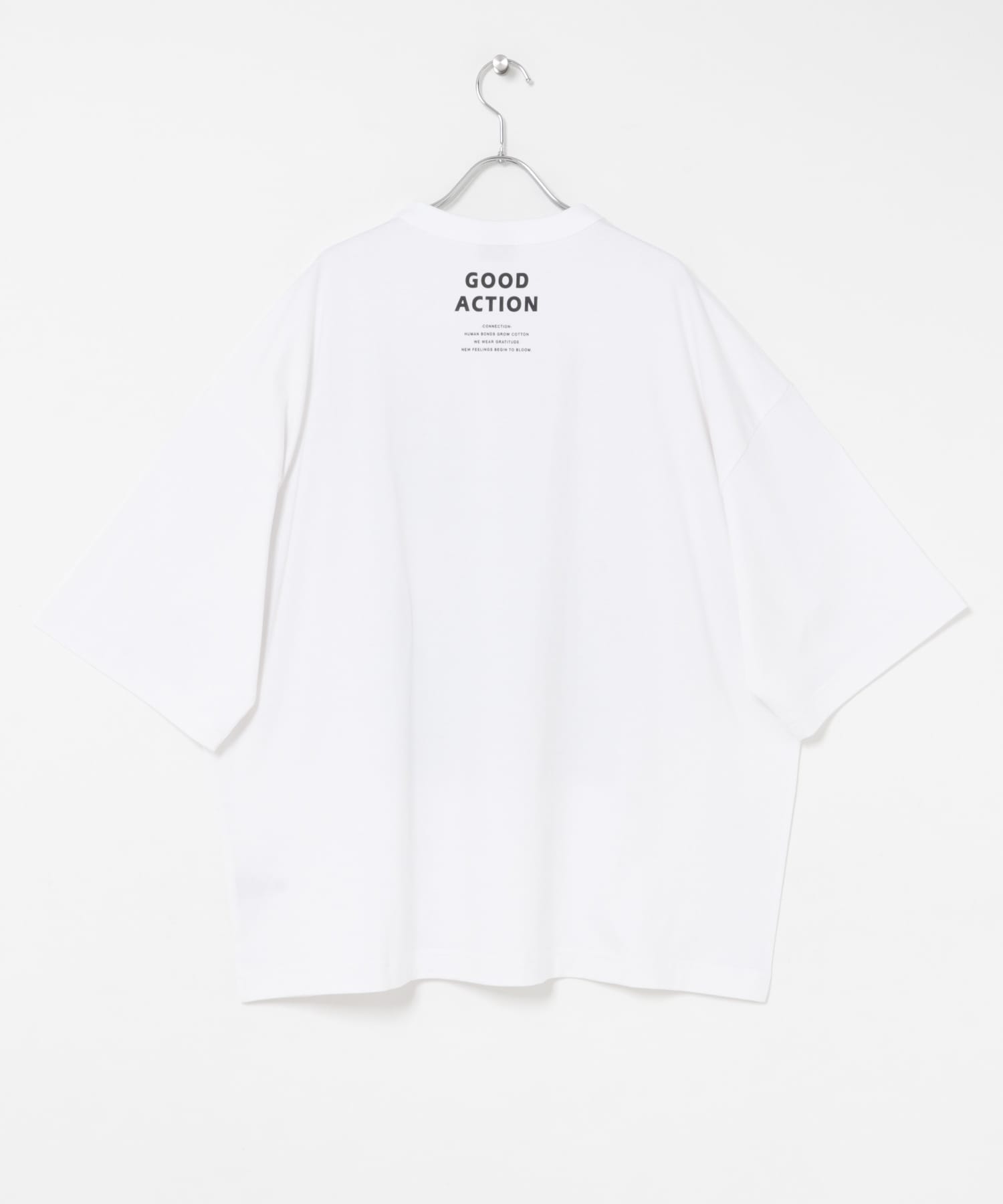 ザ グッドランド マーケット　BIG GRAPHIC TEE BLUE 1