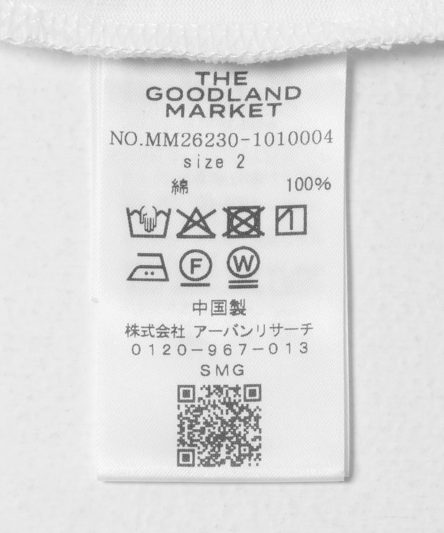 ザ グッドランド マーケット　BIG GRAPHIC TEE BLUE 1