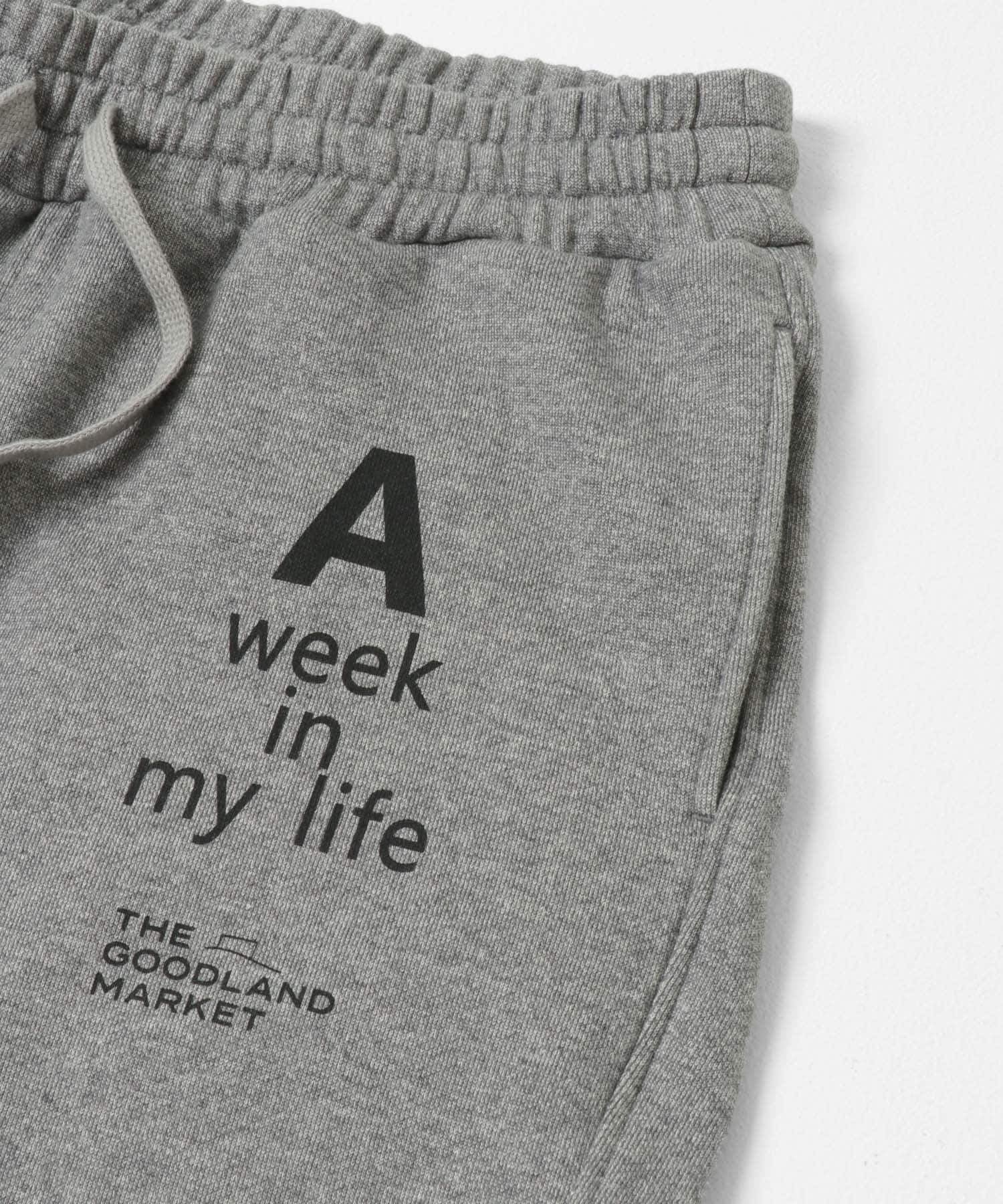 ザ グッドランド マーケット　A WEEK SHORT SWEATPANTS GRAY XS