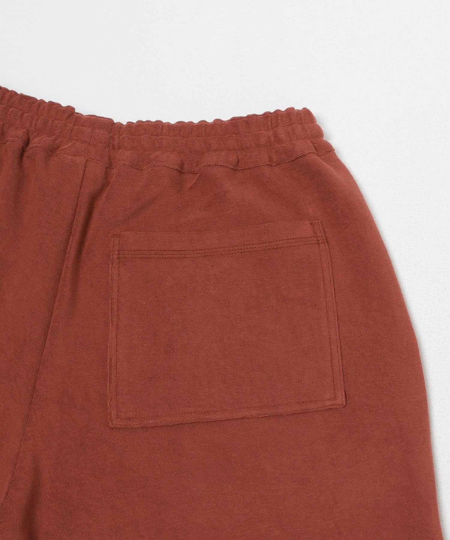 ザ グッドランド マーケット　PILE EASYPANTS BROWN 1