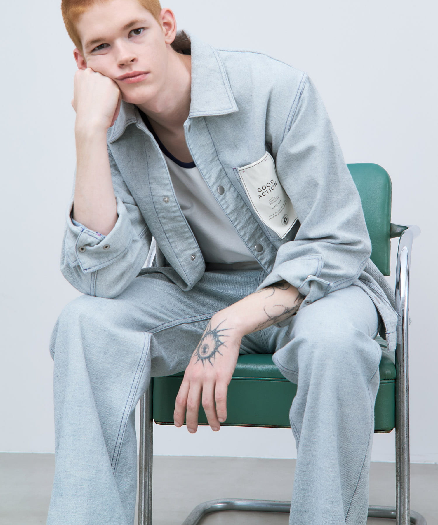 ザ グッドランド マーケット　RE DENIM COVERALL