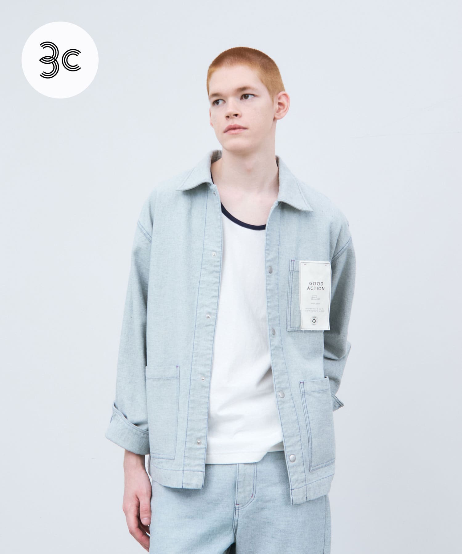 ザ グッドランド マーケット　RE DENIM COVERALL