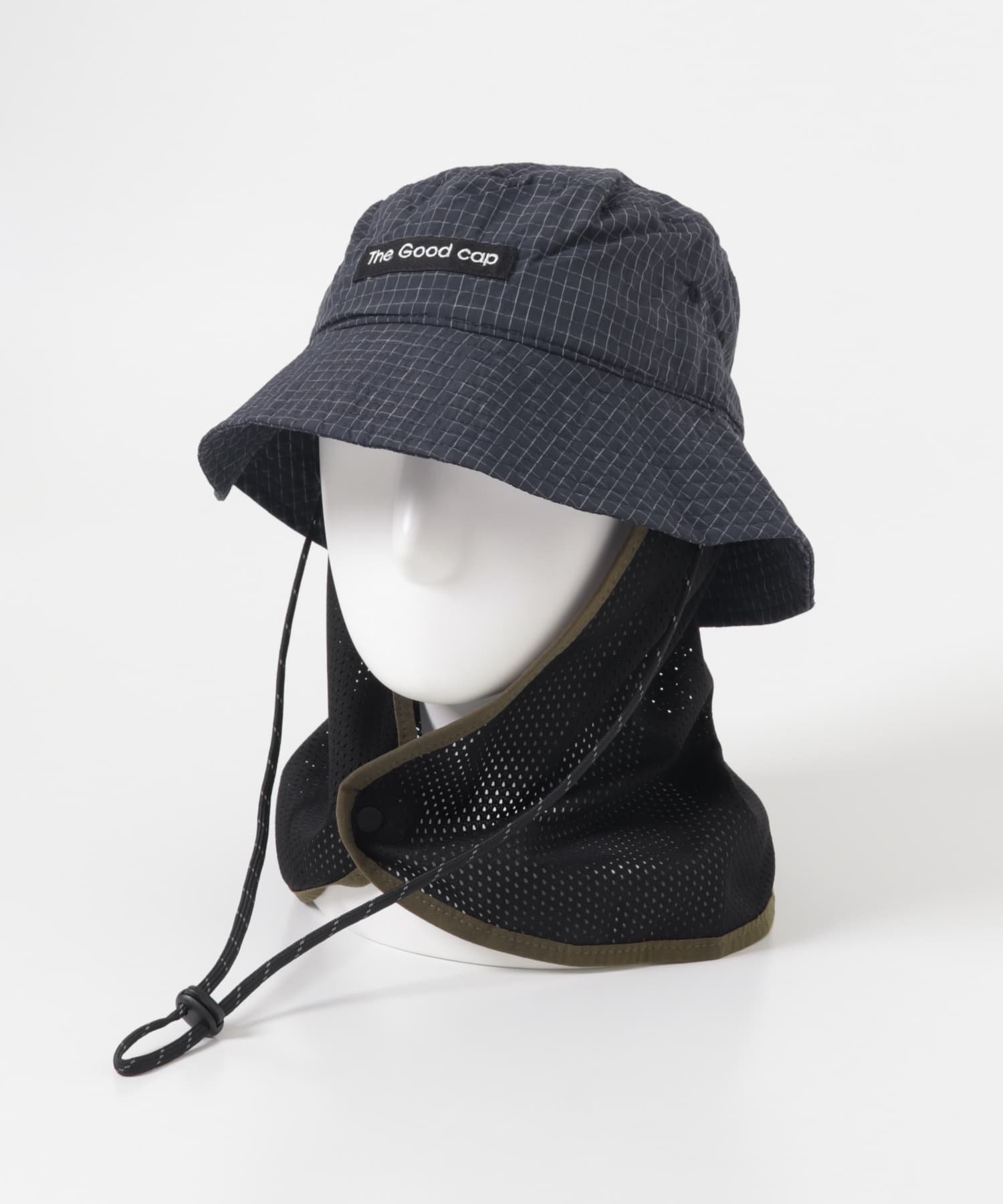 ザ グッドランド マーケット　GOOD CUSTOM SHADE MESH BLACK Free
