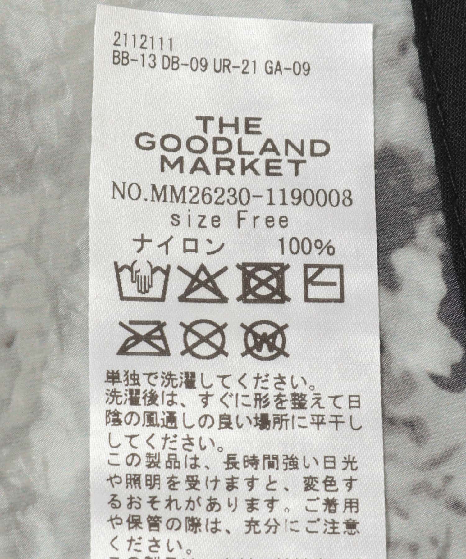 ザ グッドランド マーケット　GOOD CUSTOM SHADE PRINT BLACK Free