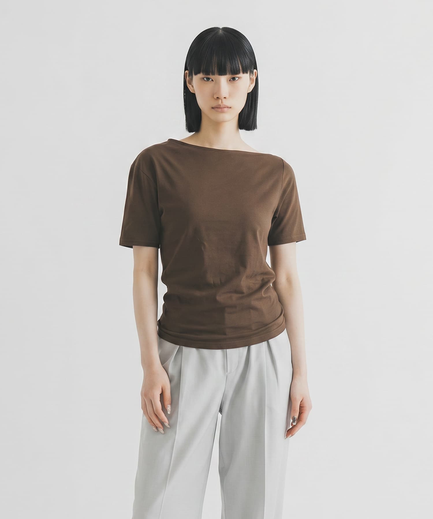 cwtch　ASYMMETRY ORGANIC T-SHIRTS