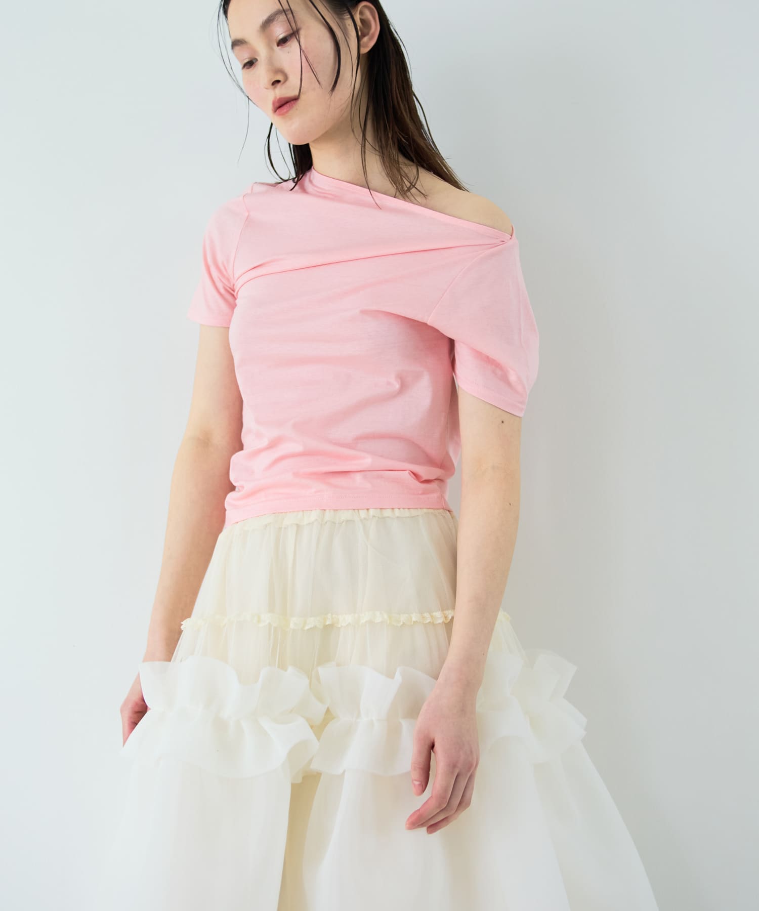 cwtch　ASYMMETRY ORGANIC T-SHIRTS