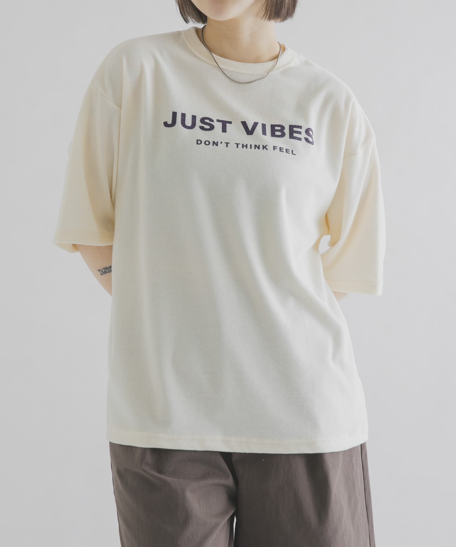 ザ グッドランド マーケット　PILE VIBES TEE