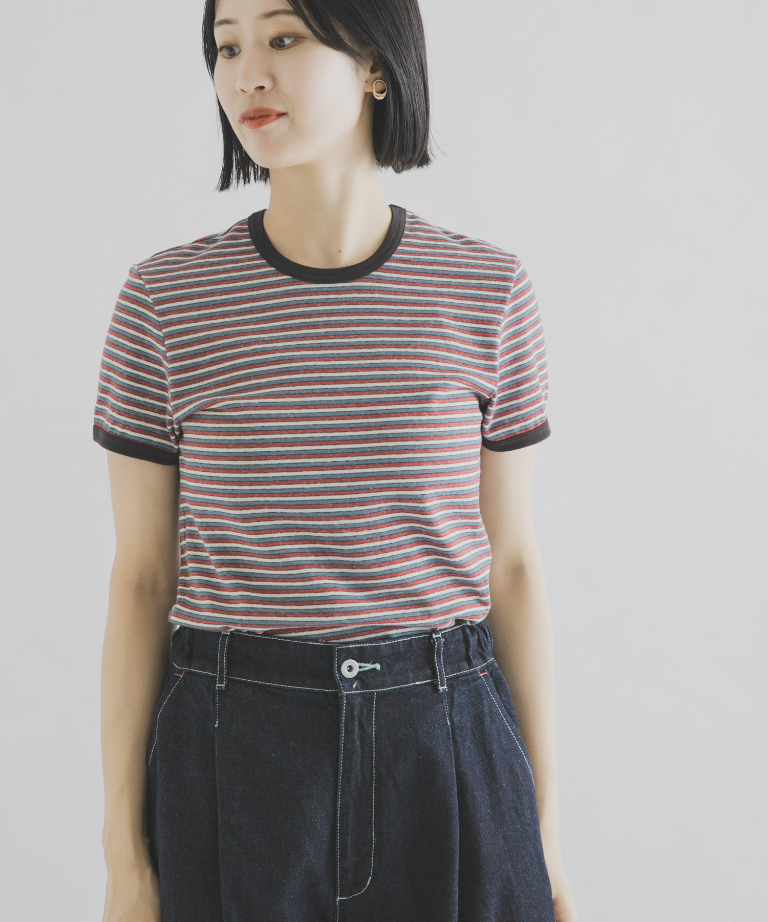 cwtch　MULTI BODER TEE