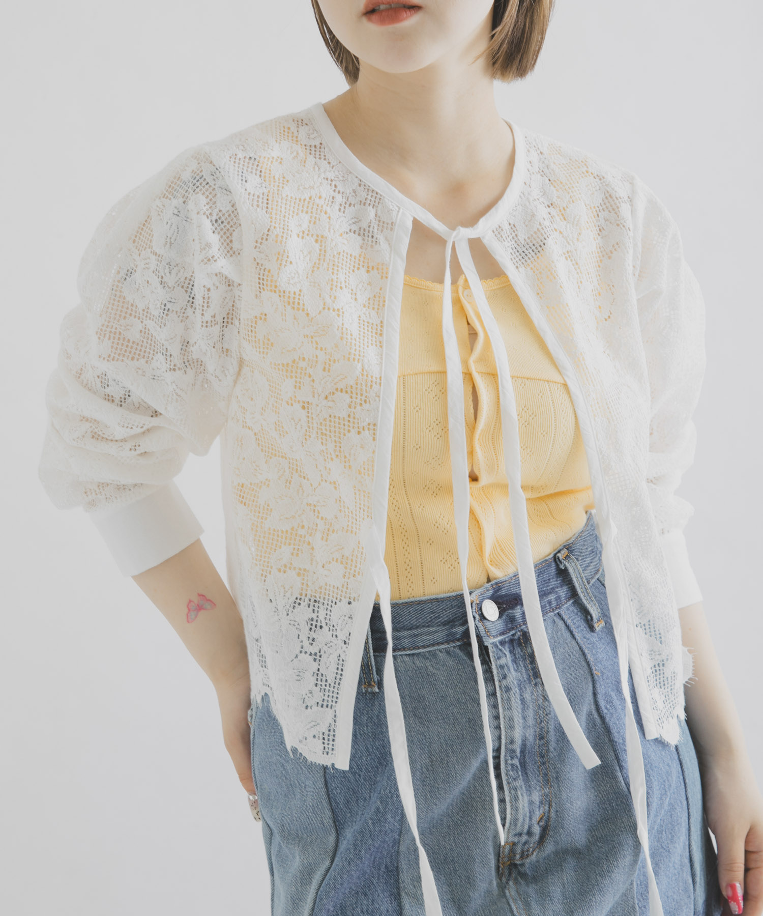 cwtch　ORGANIC COTTON 2WAY BLOUSE