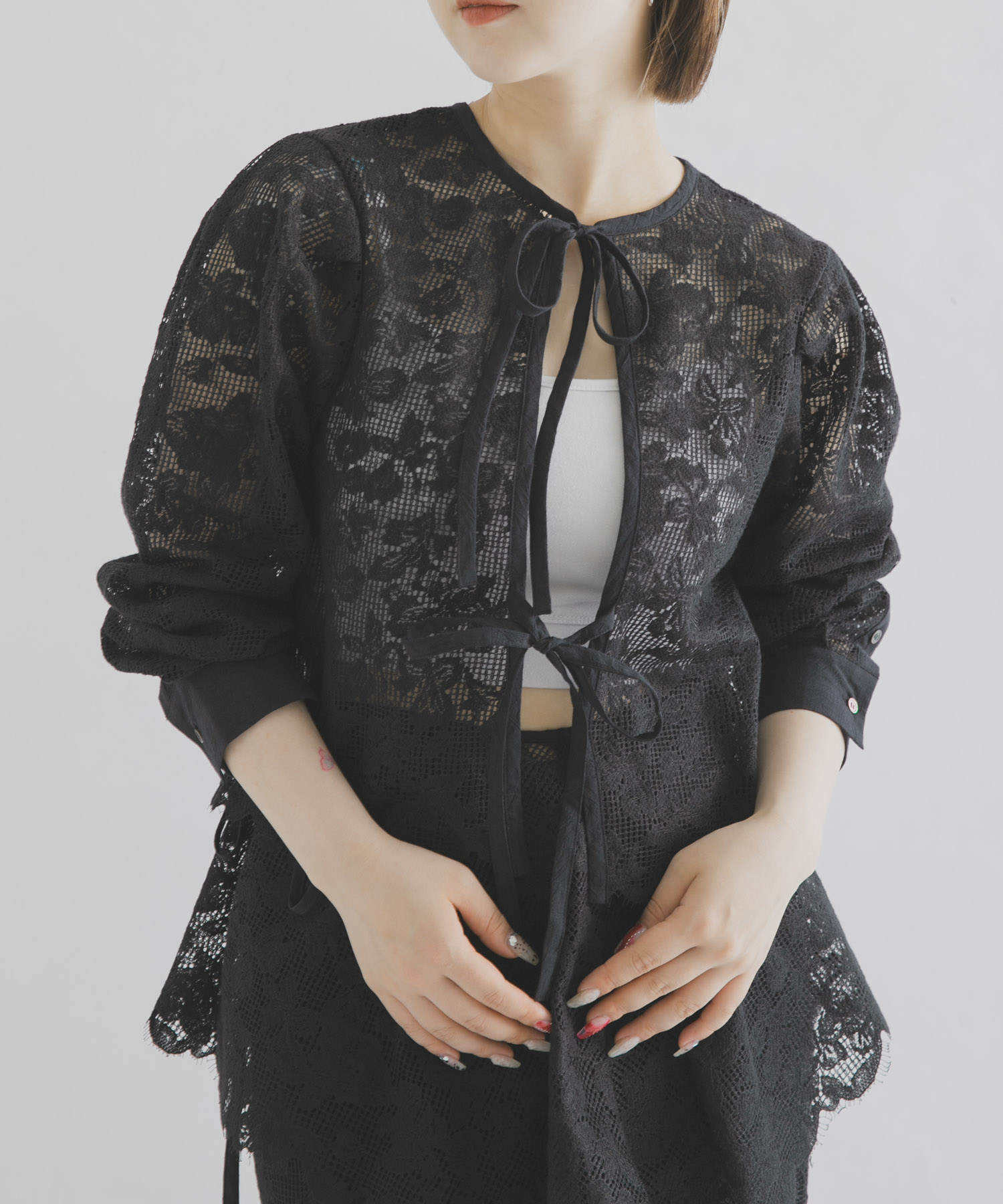 cwtch　ORGANIC COTTON 2WAY BLOUSE