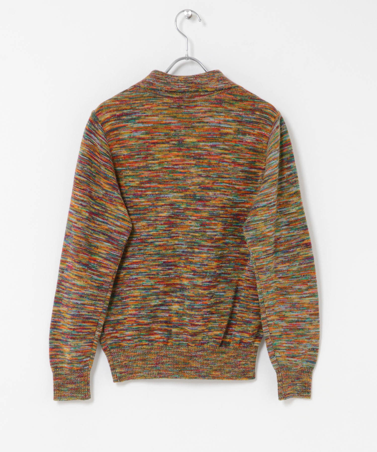 COOHEM　ONI KASURI WOOL KNIT PULLOVER 02RED Free