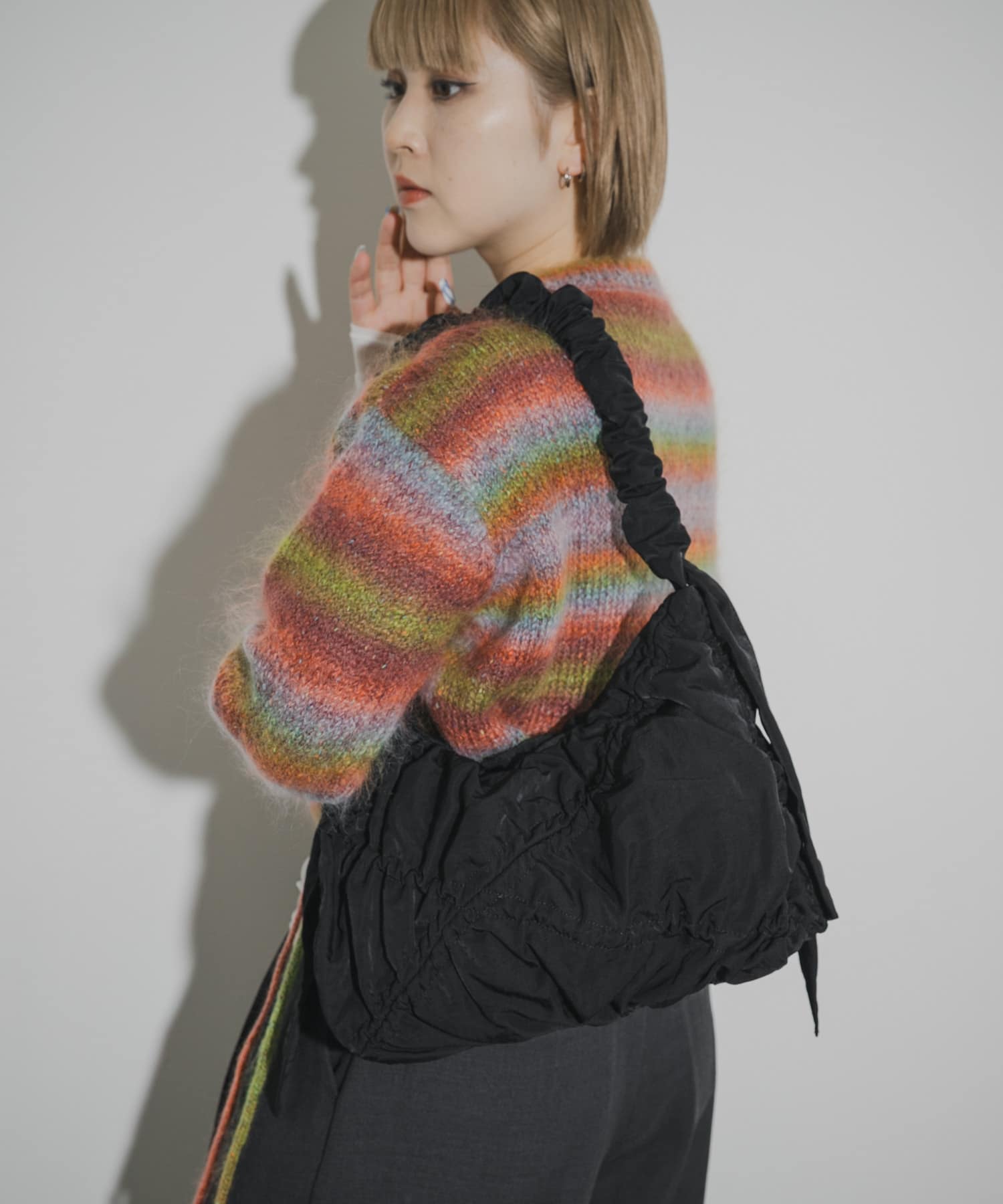 CAMPER　ARRUGA ショルダーS 011 BLACK Free