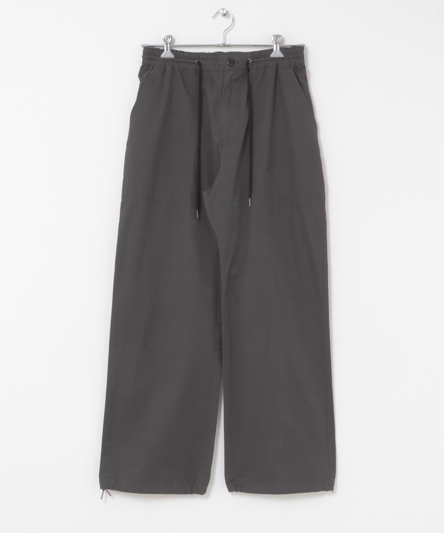 ザ グッドランド マーケット　TWILL EASYPANTS CHACOAL 1