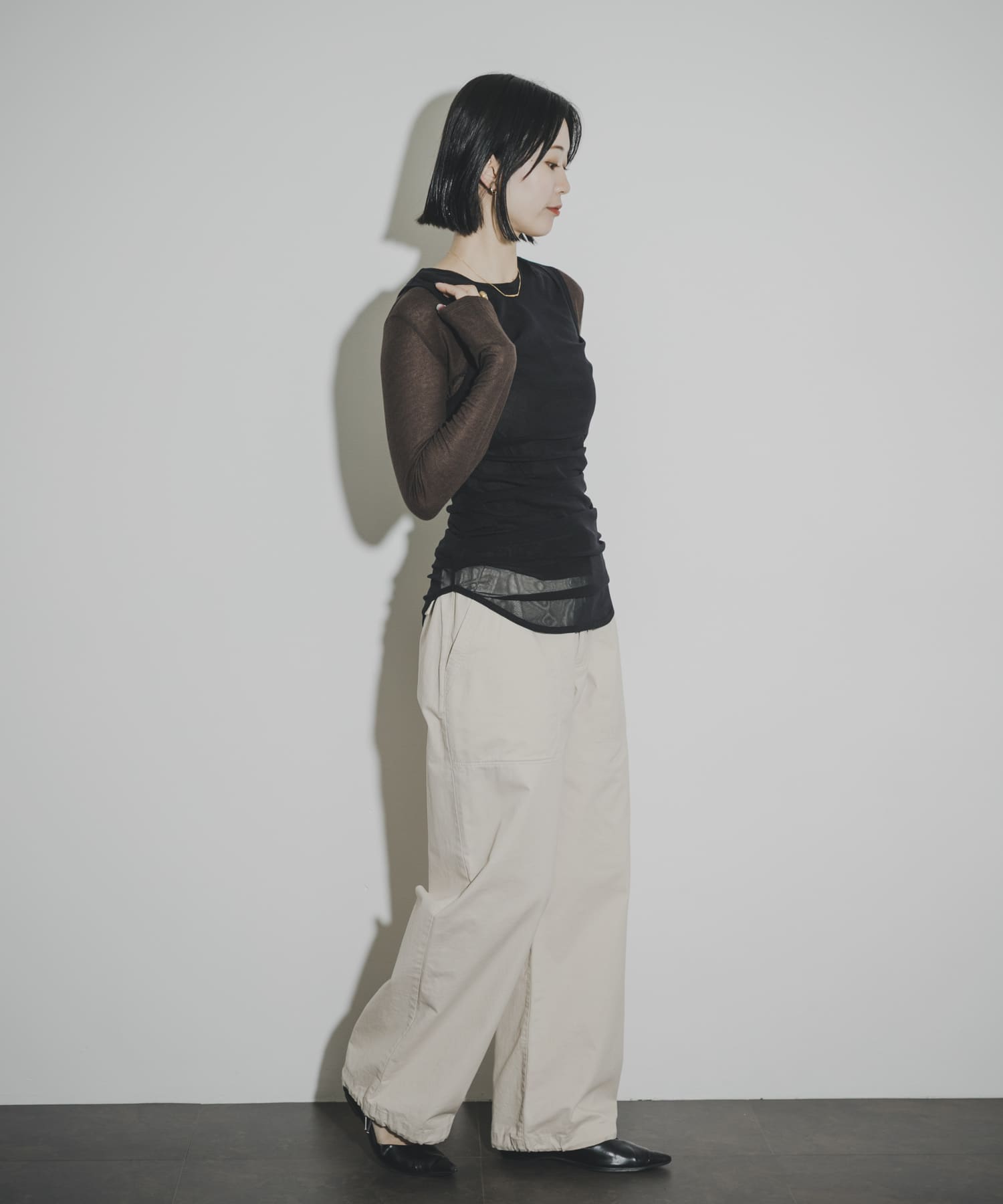 身長 : 164cm サイズ : 1
