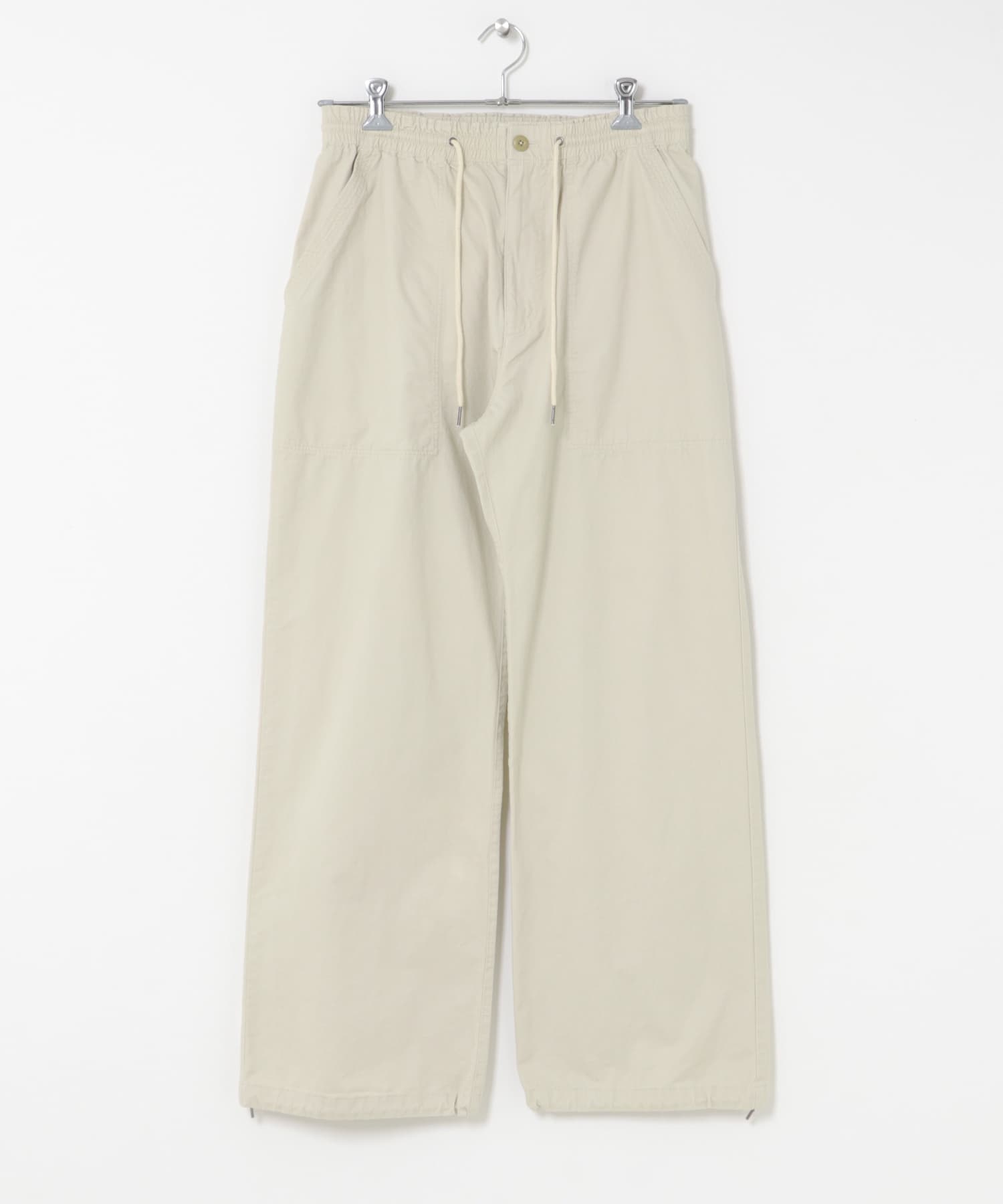 ザ グッドランド マーケット　TWILL EASYPANTS L.BEIGE 1