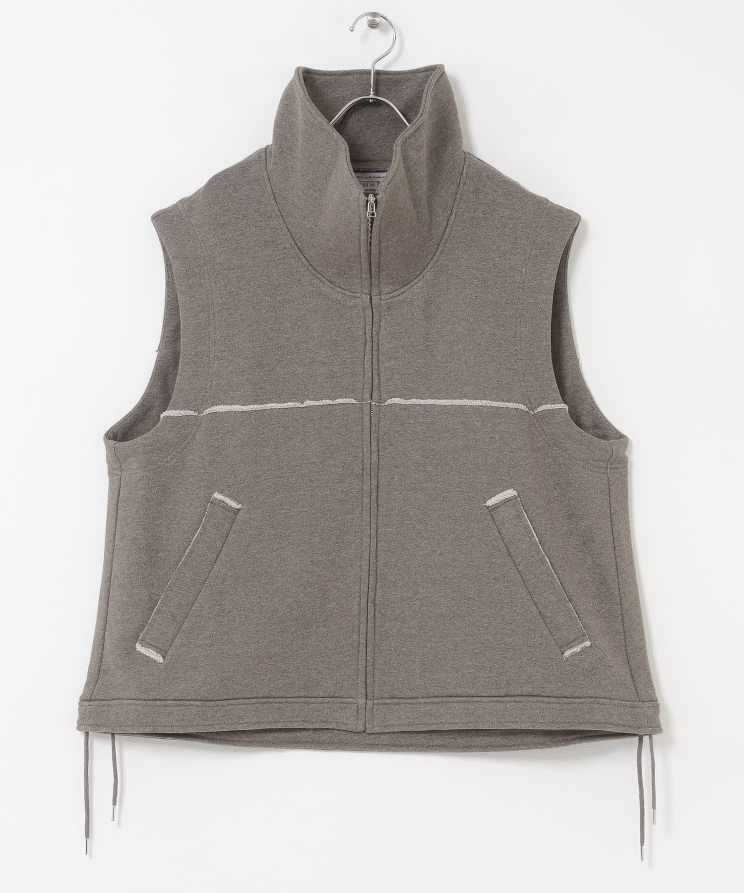 ザ グッドランド マーケット　UPCYCLE WIDE VEST