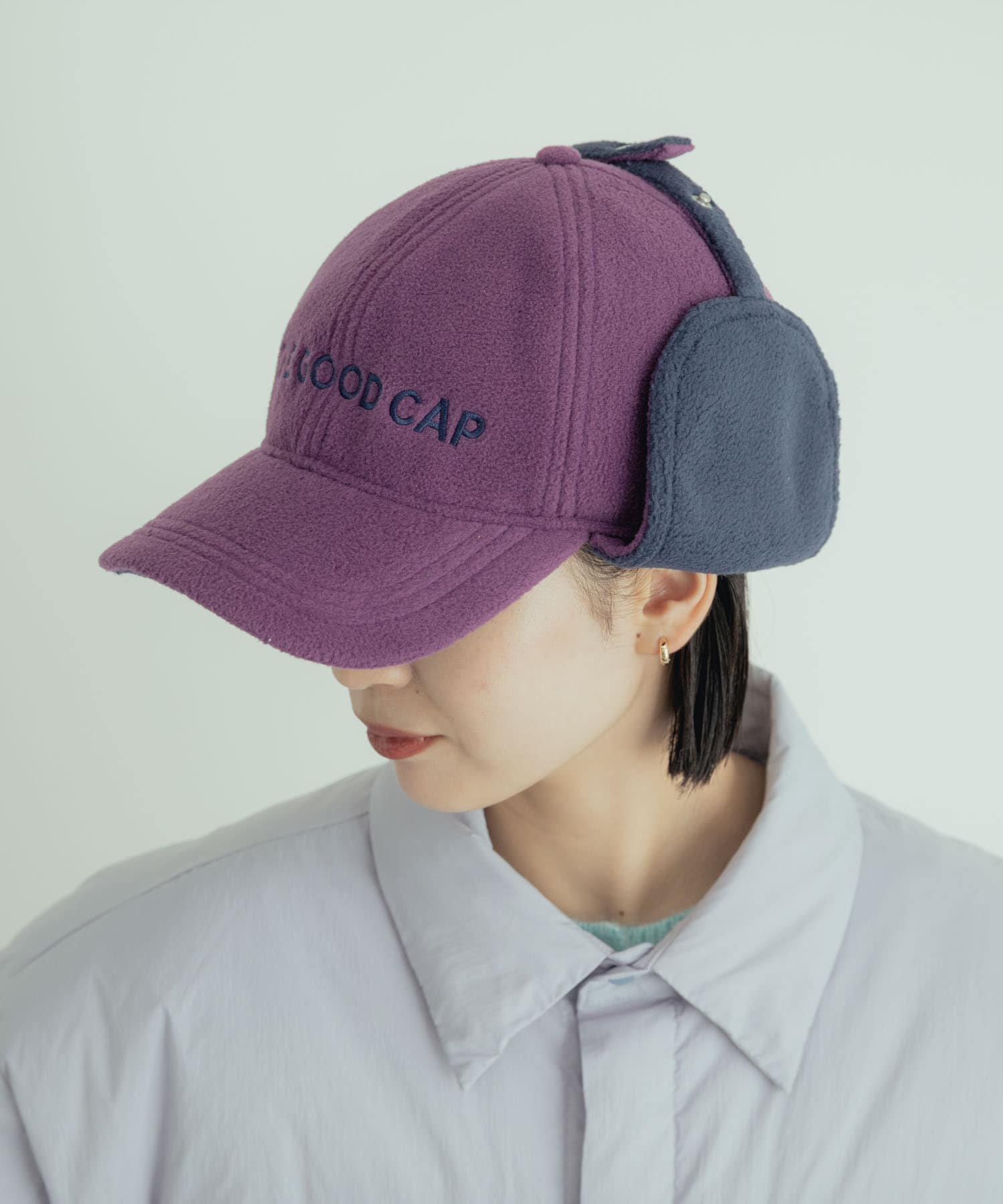 ザ グッドランド マーケット　FLEECE FLIGHT CAP