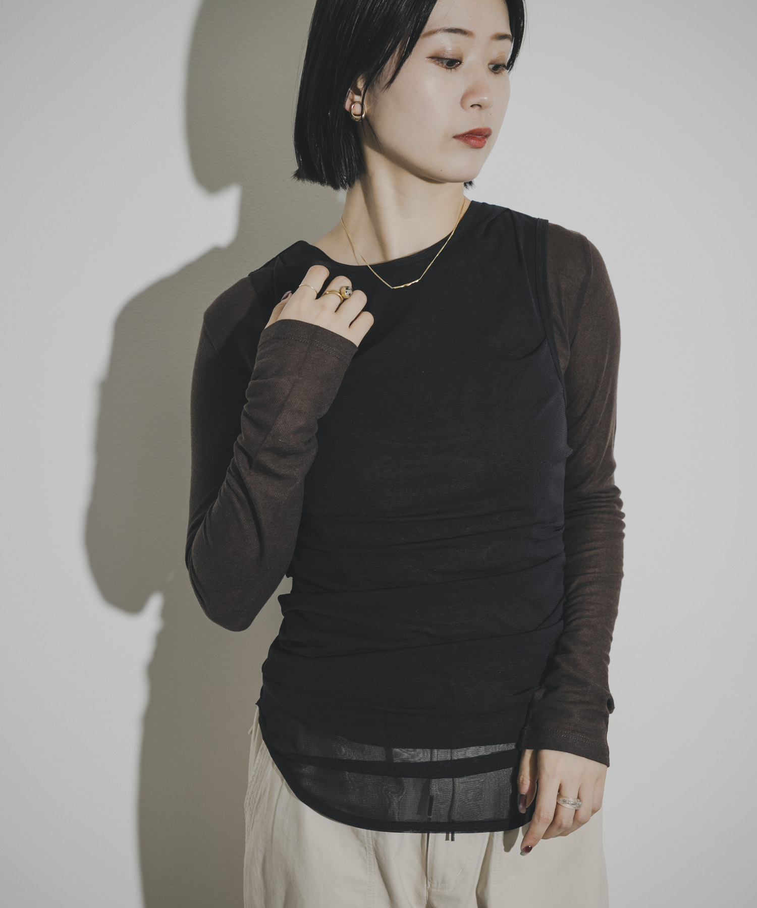 身長 : 164cm サイズ : Free