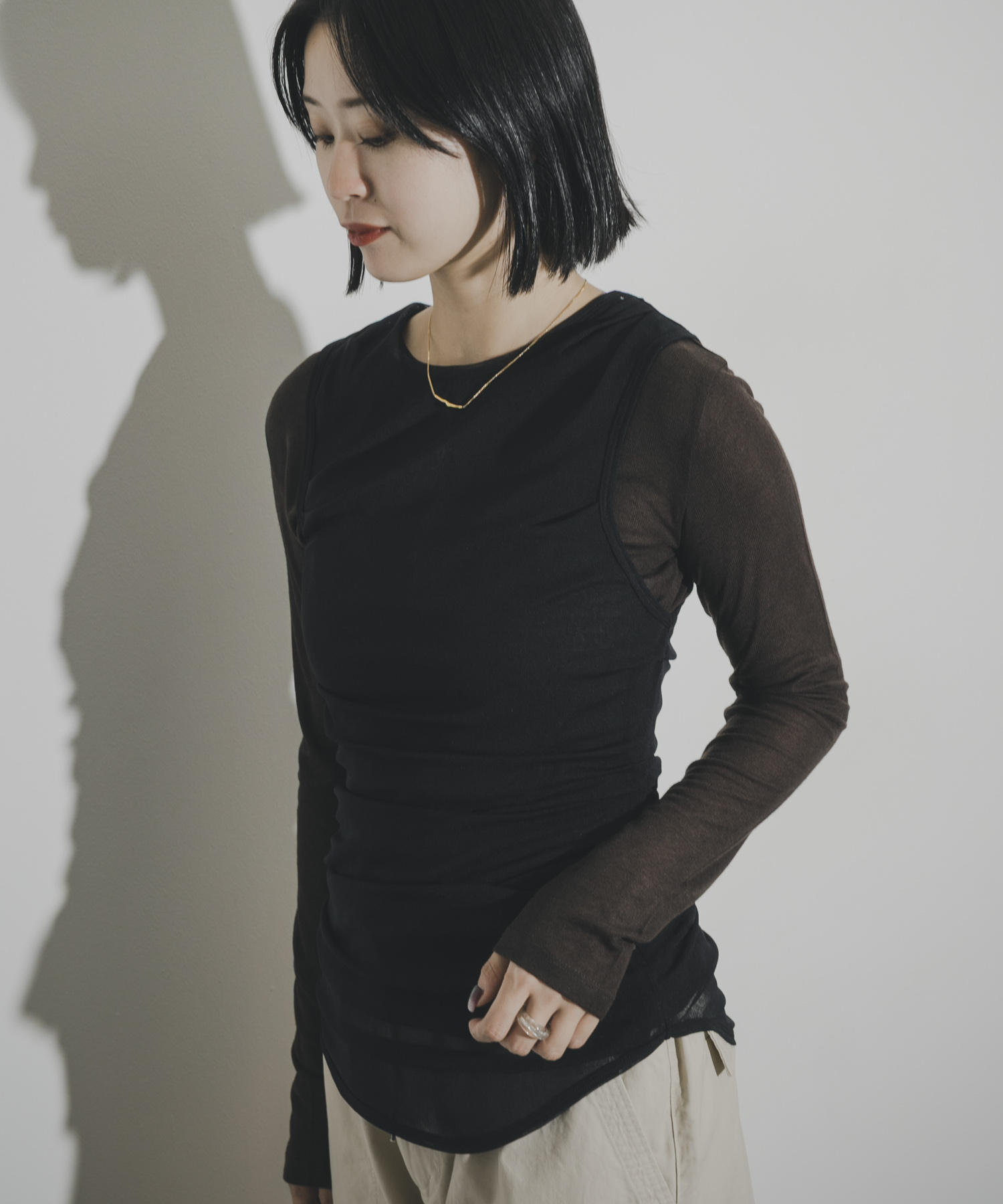 身長 : 164cm サイズ : Free