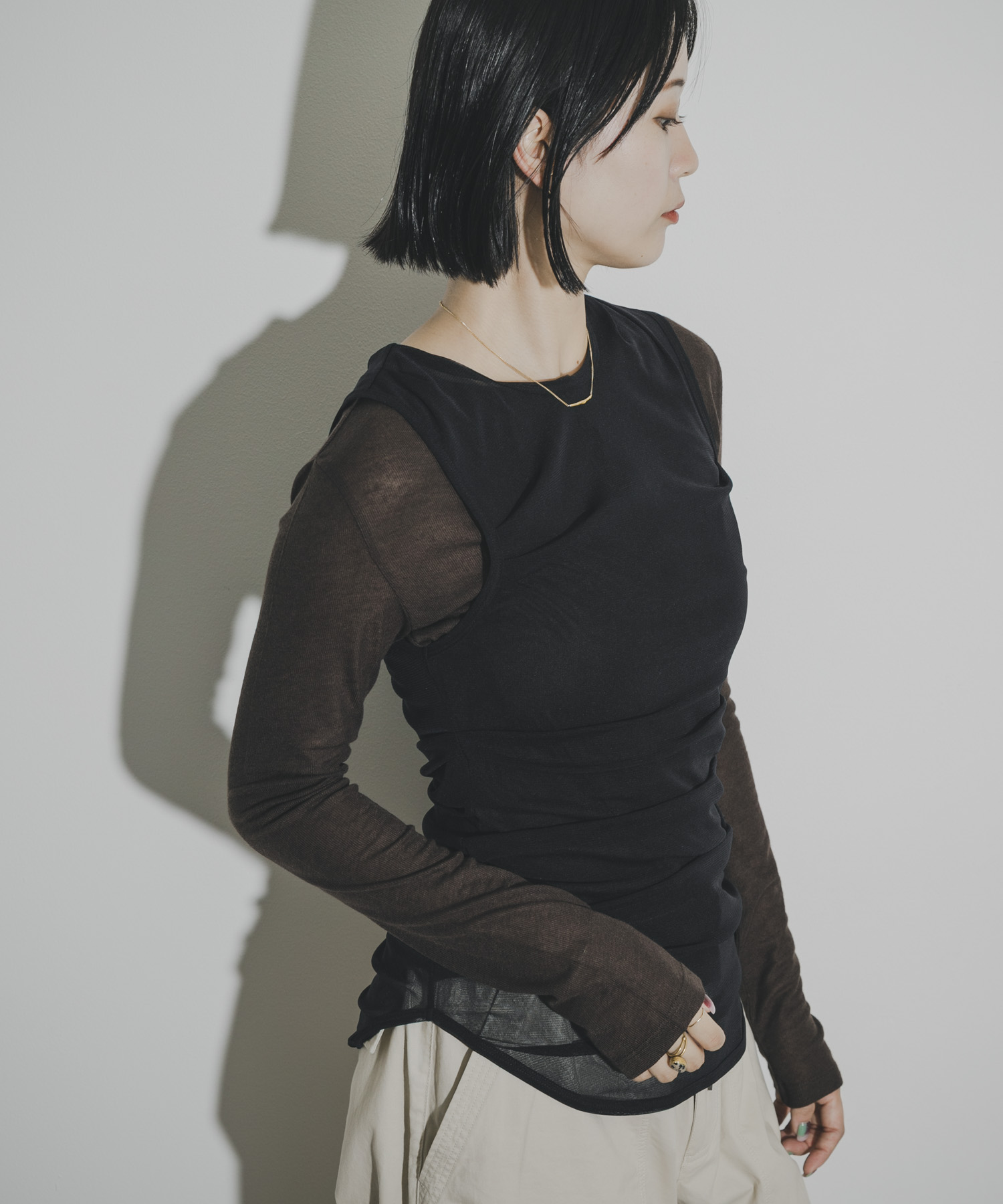 身長 : 164cm サイズ : Free