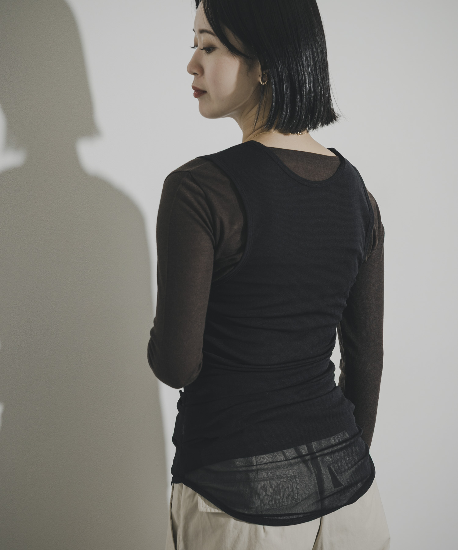 身長 : 164cm サイズ : Free