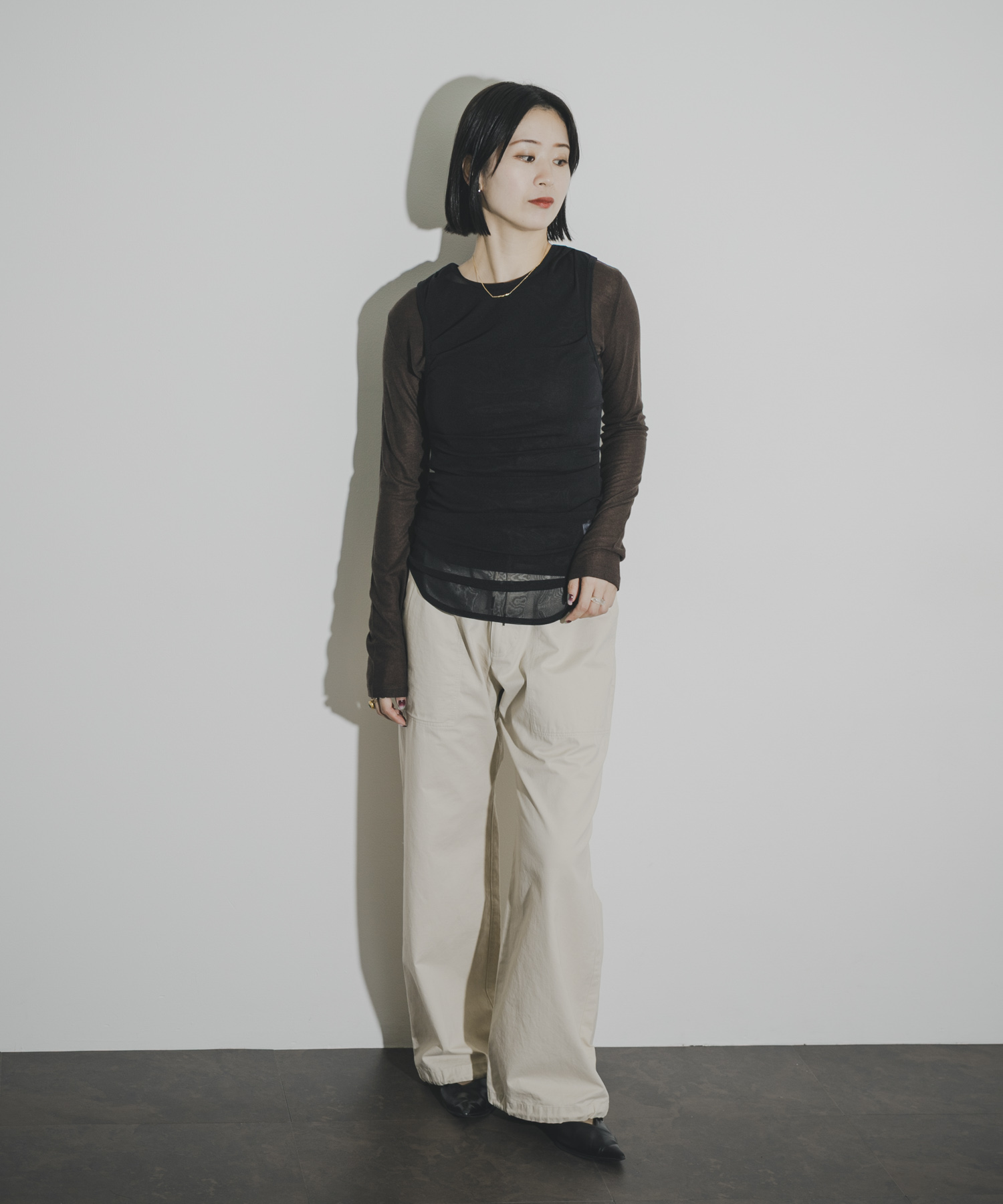 身長 : 164cm サイズ : Free