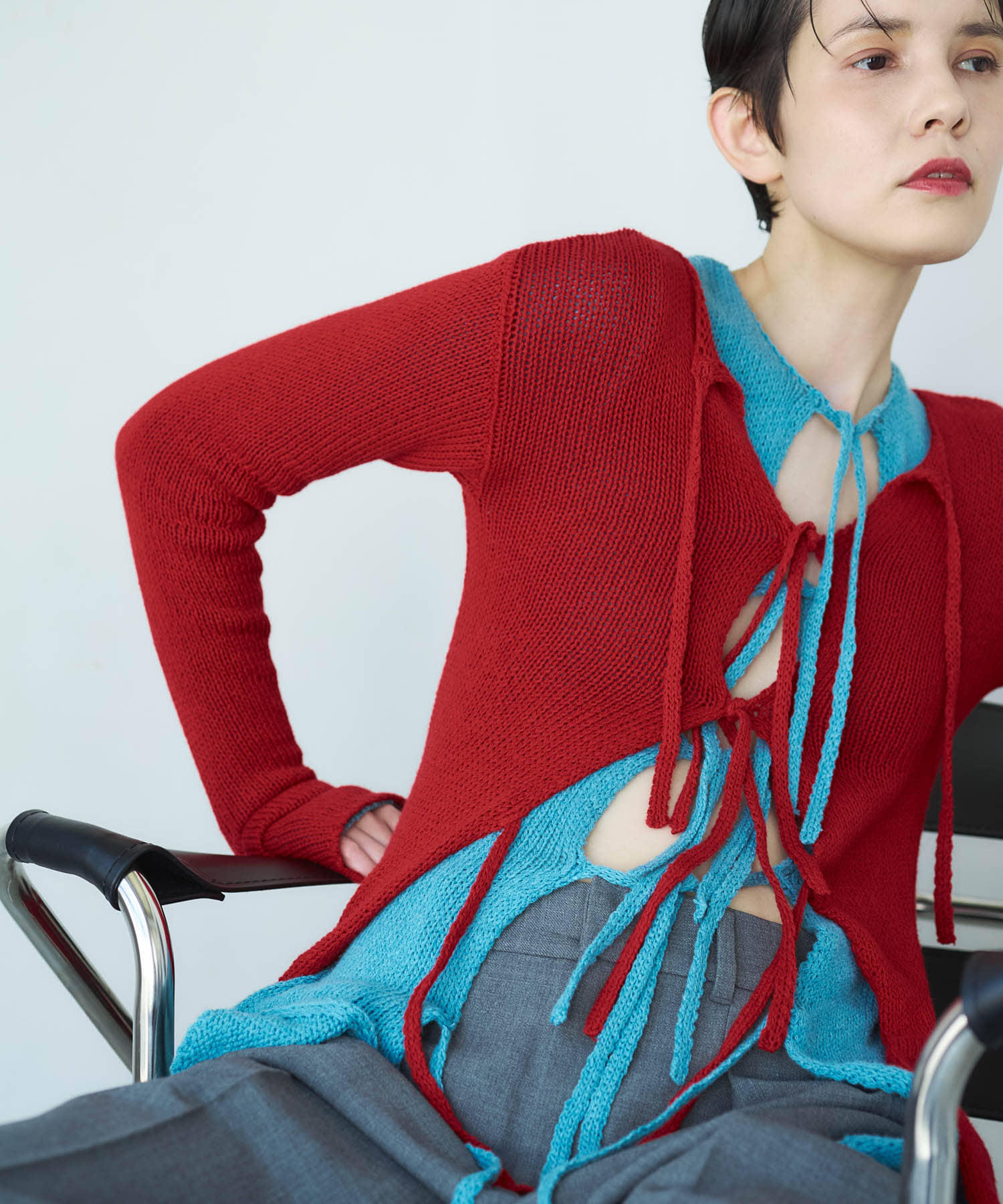 cwtch　LOW GAUGE KNIT TOPS