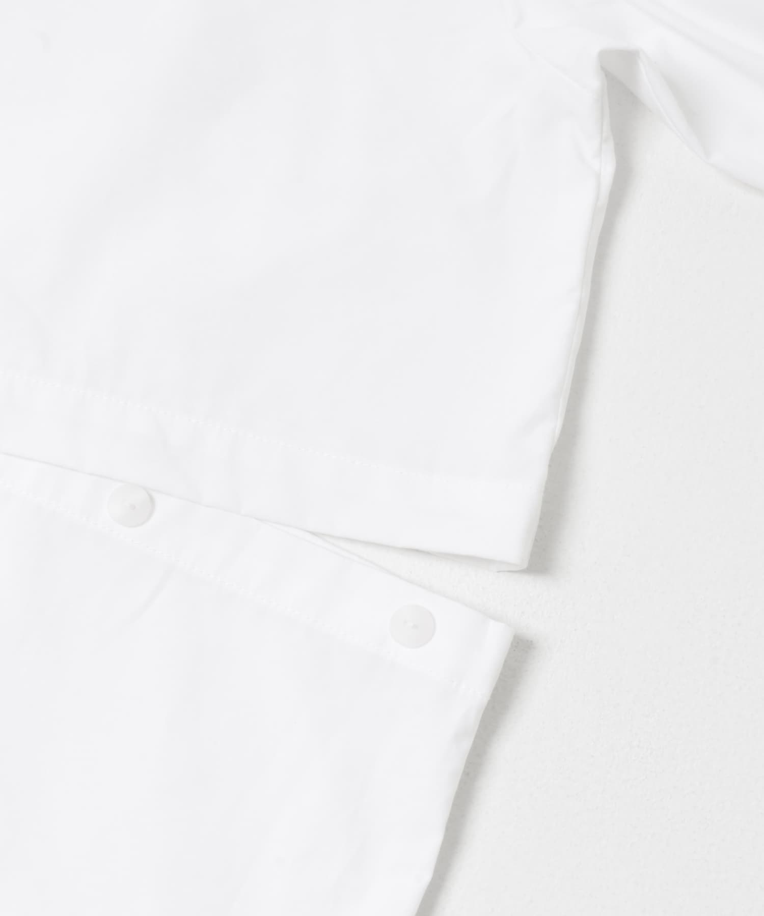 cwtch　ORGANIC 2WAY SHIRTS WHITE Free