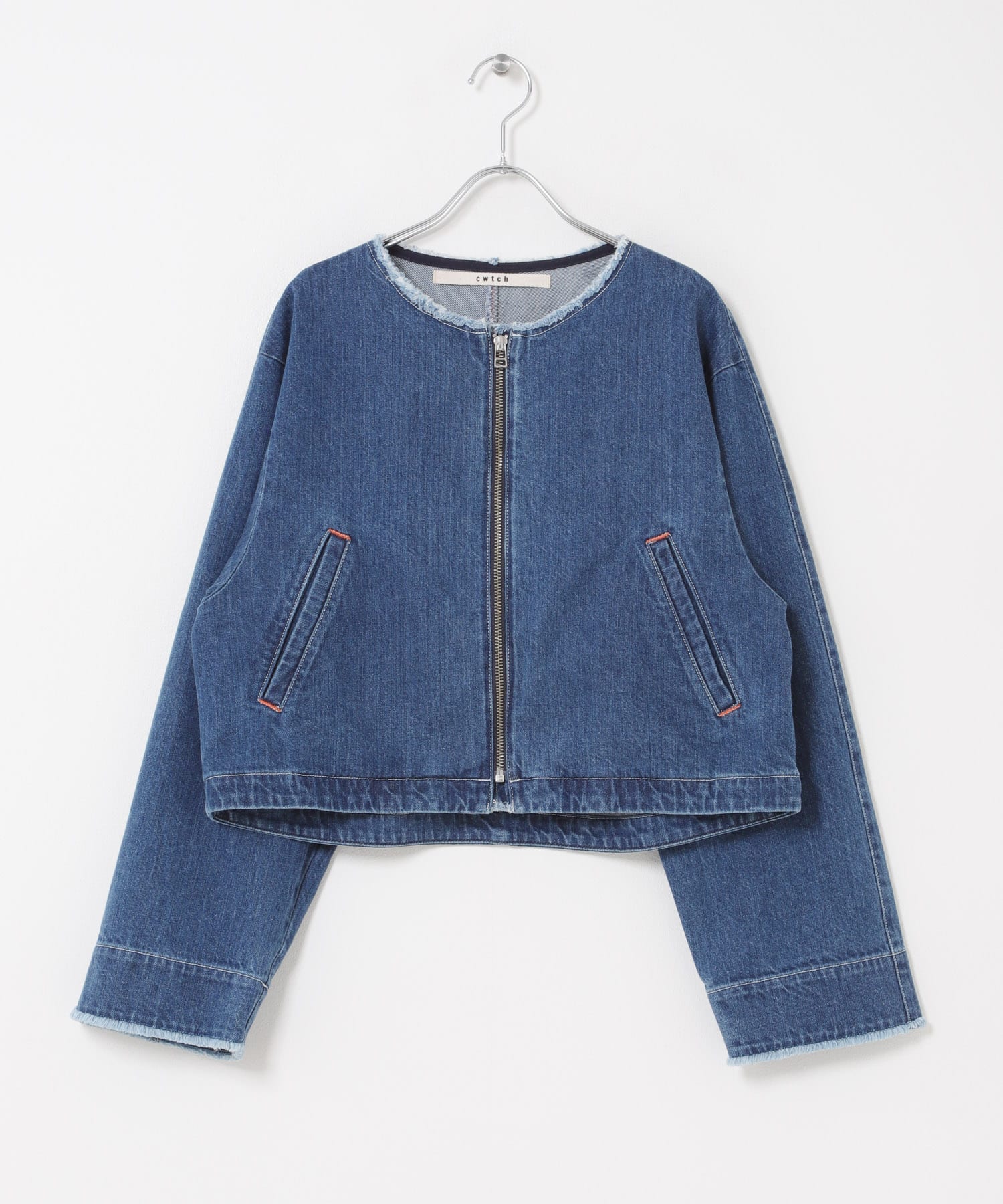 cwtch CUTOFF ORGANIC DENIM JACKET V(Free V WASH): アウター｜URBAN
