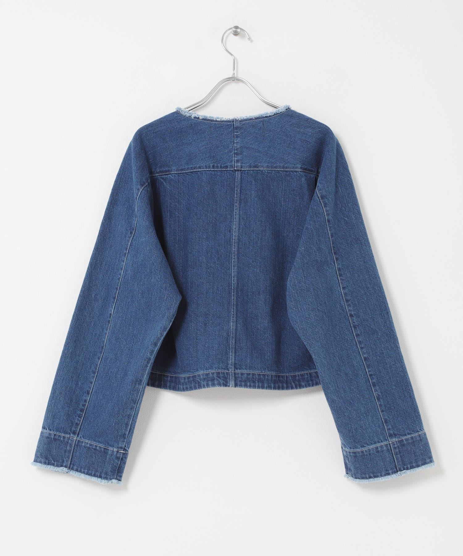 cwtch CUTOFF ORGANIC DENIM JACKET V(Free V WASH): アウター｜URBAN