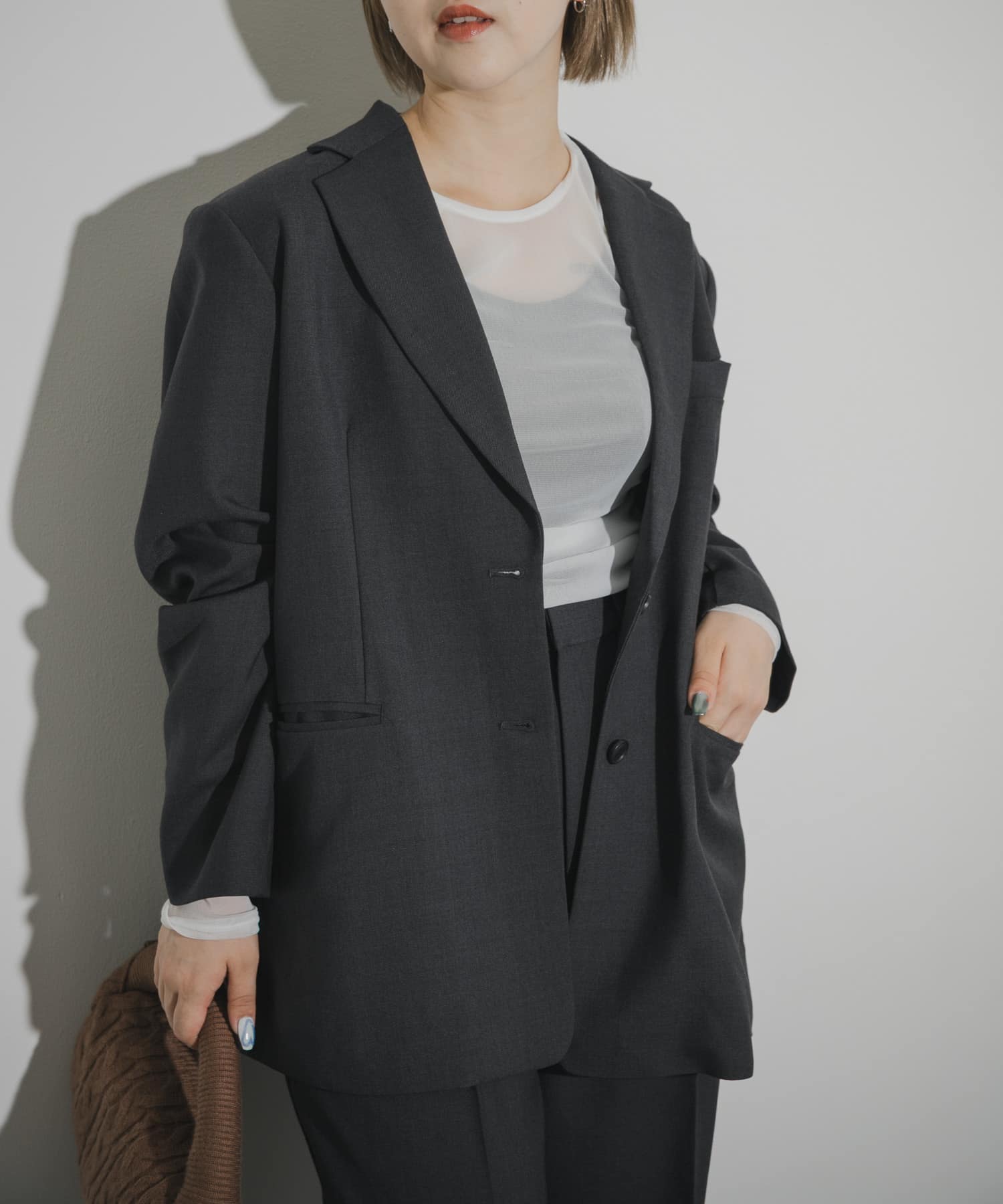 cwtch　WOOL TAILOR JACKET
